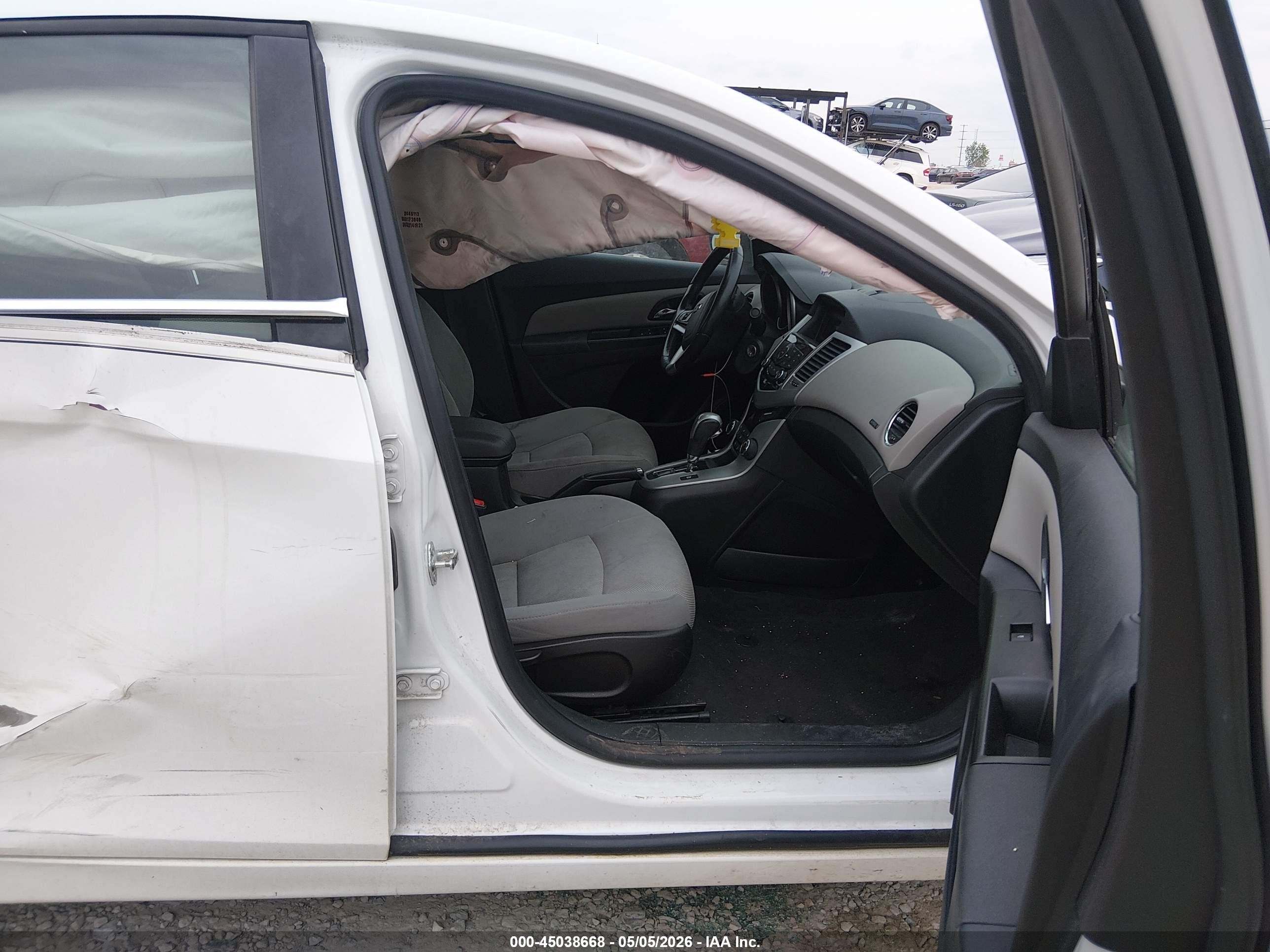 2014 Chevrolet Cruze 1lt Auto White vin: 1G1PC5SB2E7339237