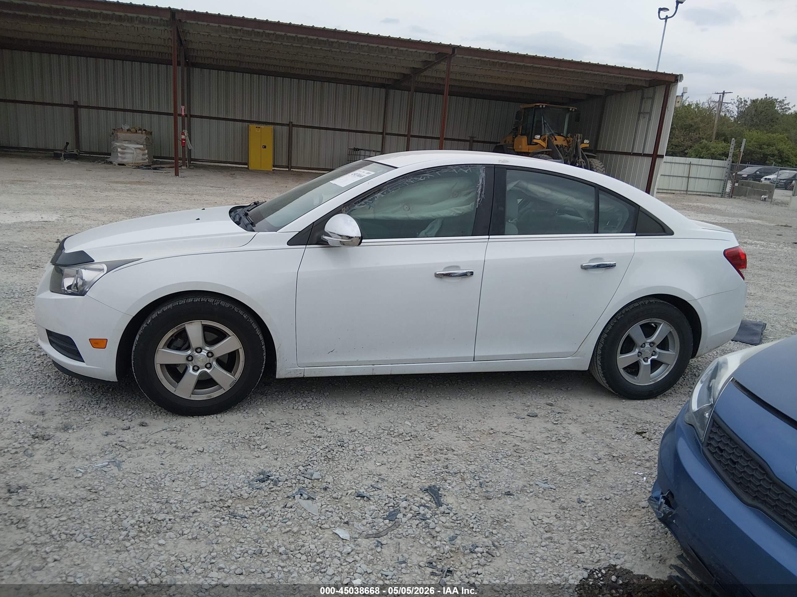 2014 Chevrolet Cruze 1lt Auto White vin: 1G1PC5SB2E7339237