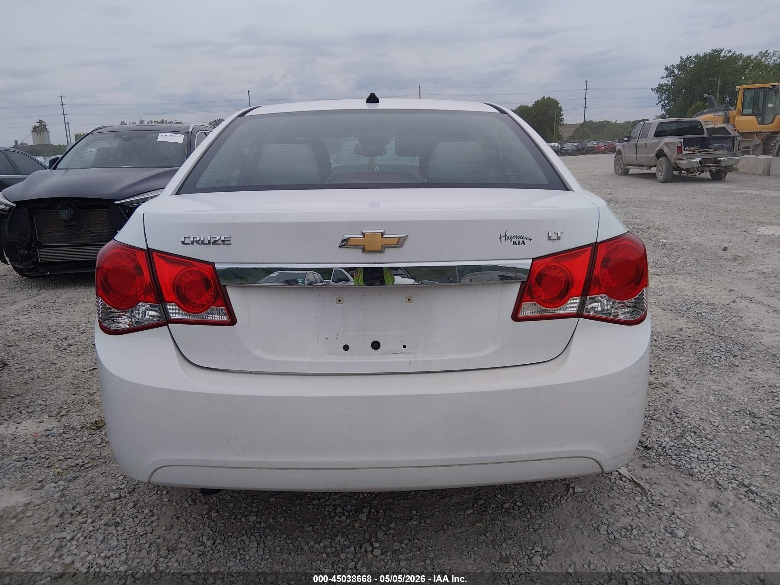 2014 Chevrolet Cruze 1lt Auto White vin: 1G1PC5SB2E7339237