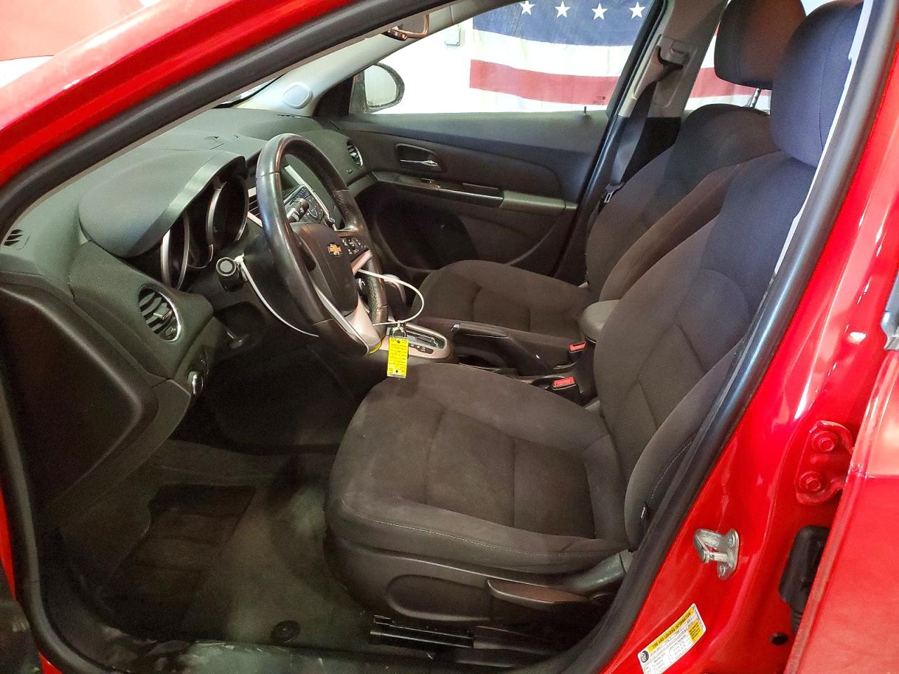 2014 Chevrolet Cruze Lt Red vin: 1G1PC5SB2E7347483