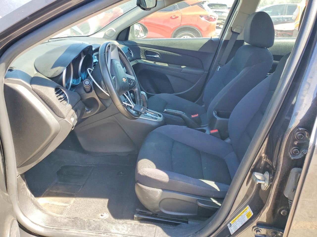 2014 Chevrolet Cruze Lt Black vin: 1G1PC5SB2E7347855