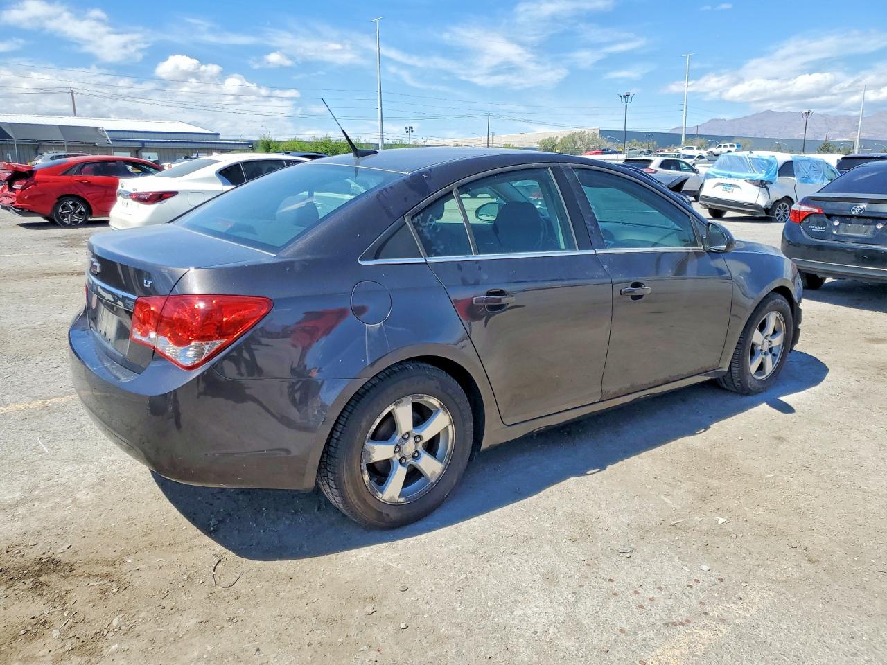 2014 Chevrolet Cruze Lt Black vin: 1G1PC5SB2E7347855