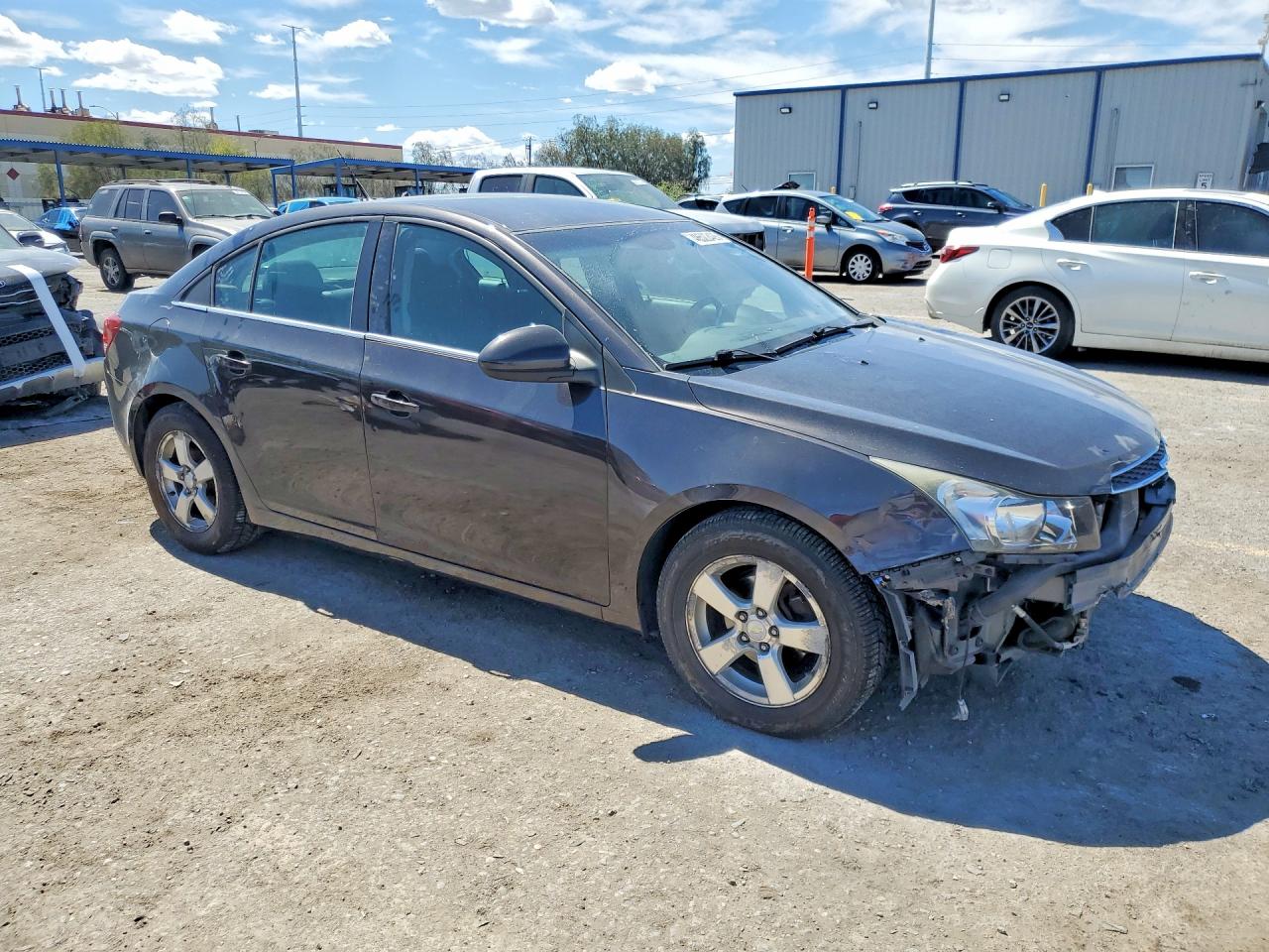 2014 Chevrolet Cruze Lt Black vin: 1G1PC5SB2E7347855