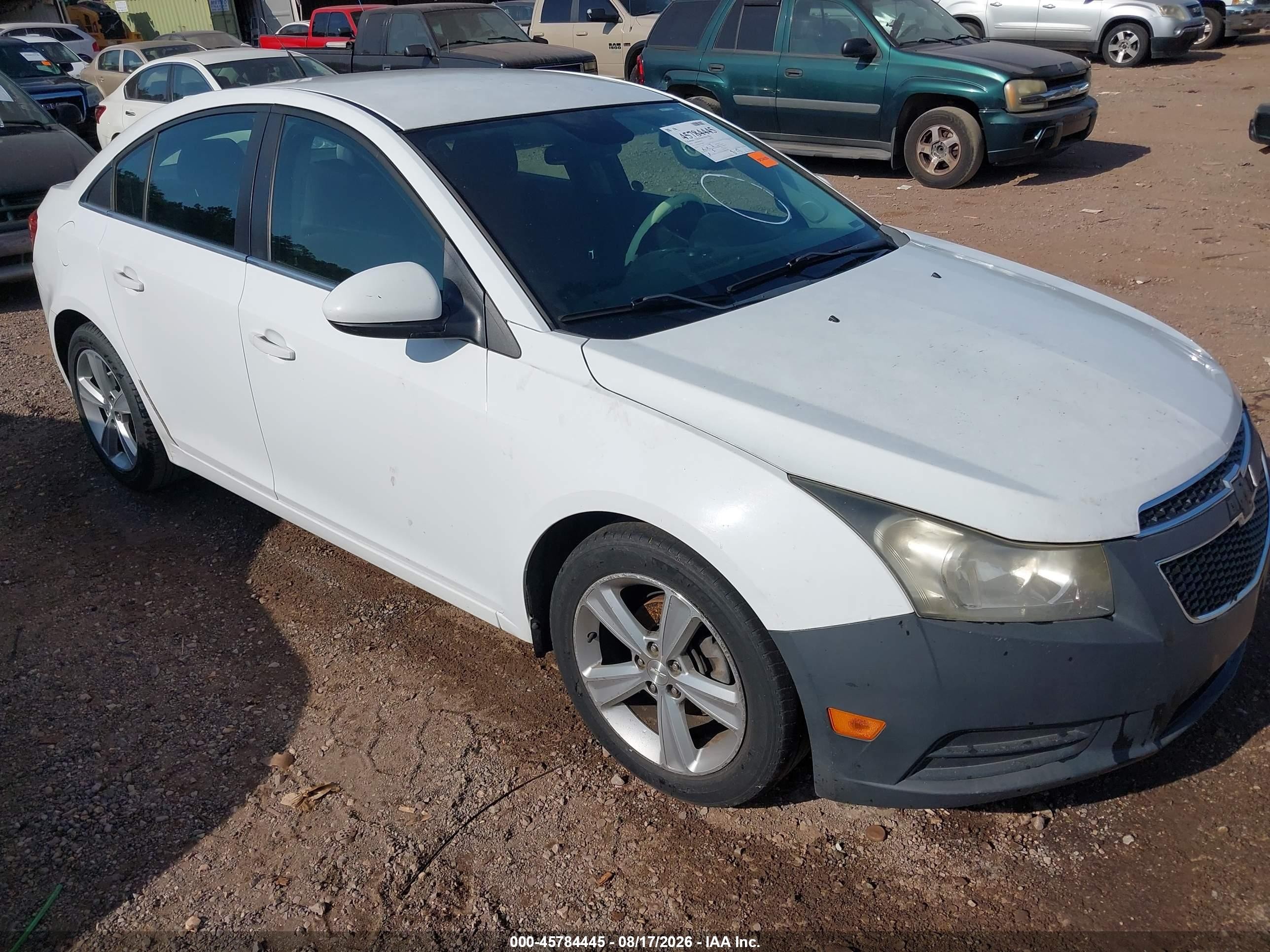 2014 Chevrolet Cruze 1lt Auto White vin: 1G1PC5SB2E7394495