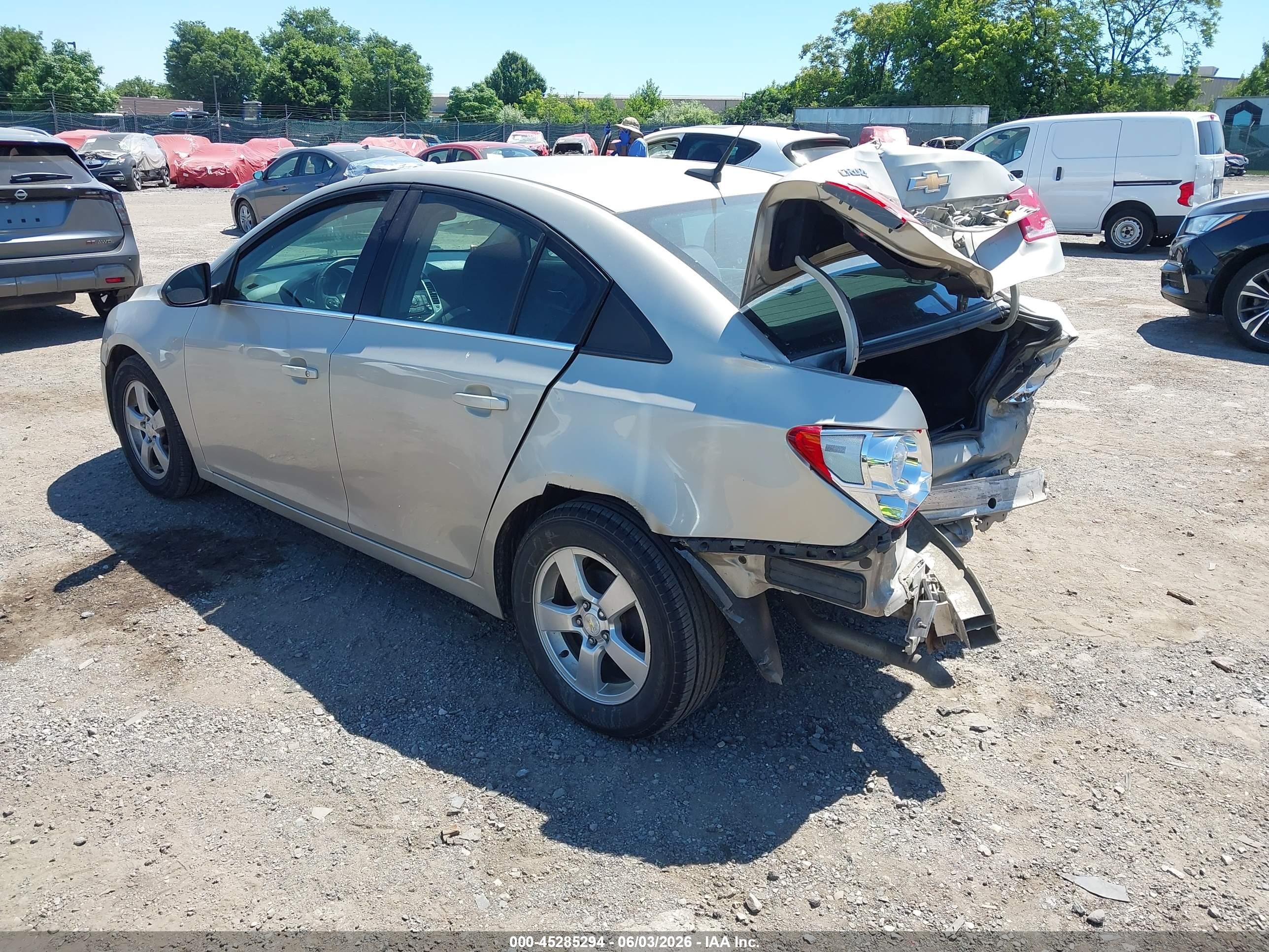 2014 Chevrolet Cruze 1lt Auto Gold vin: 1G1PC5SB2E7402045