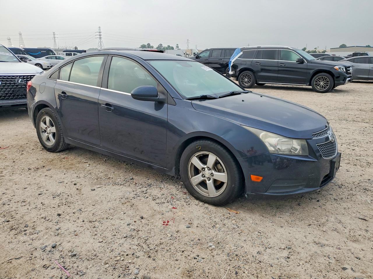 2014 Chevrolet Cruze Lt Blue vin: 1G1PC5SB2E7402451
