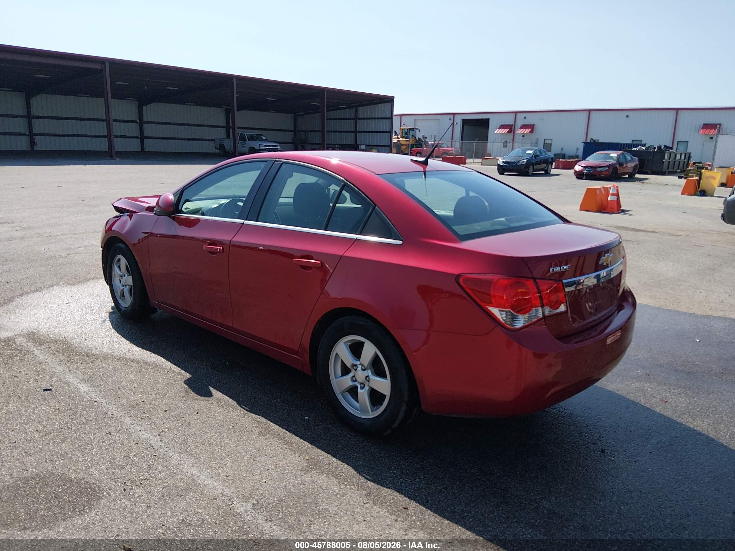 2014 Chevrolet Cruze 1lt Auto Red vin: 1G1PC5SB2E7405964
