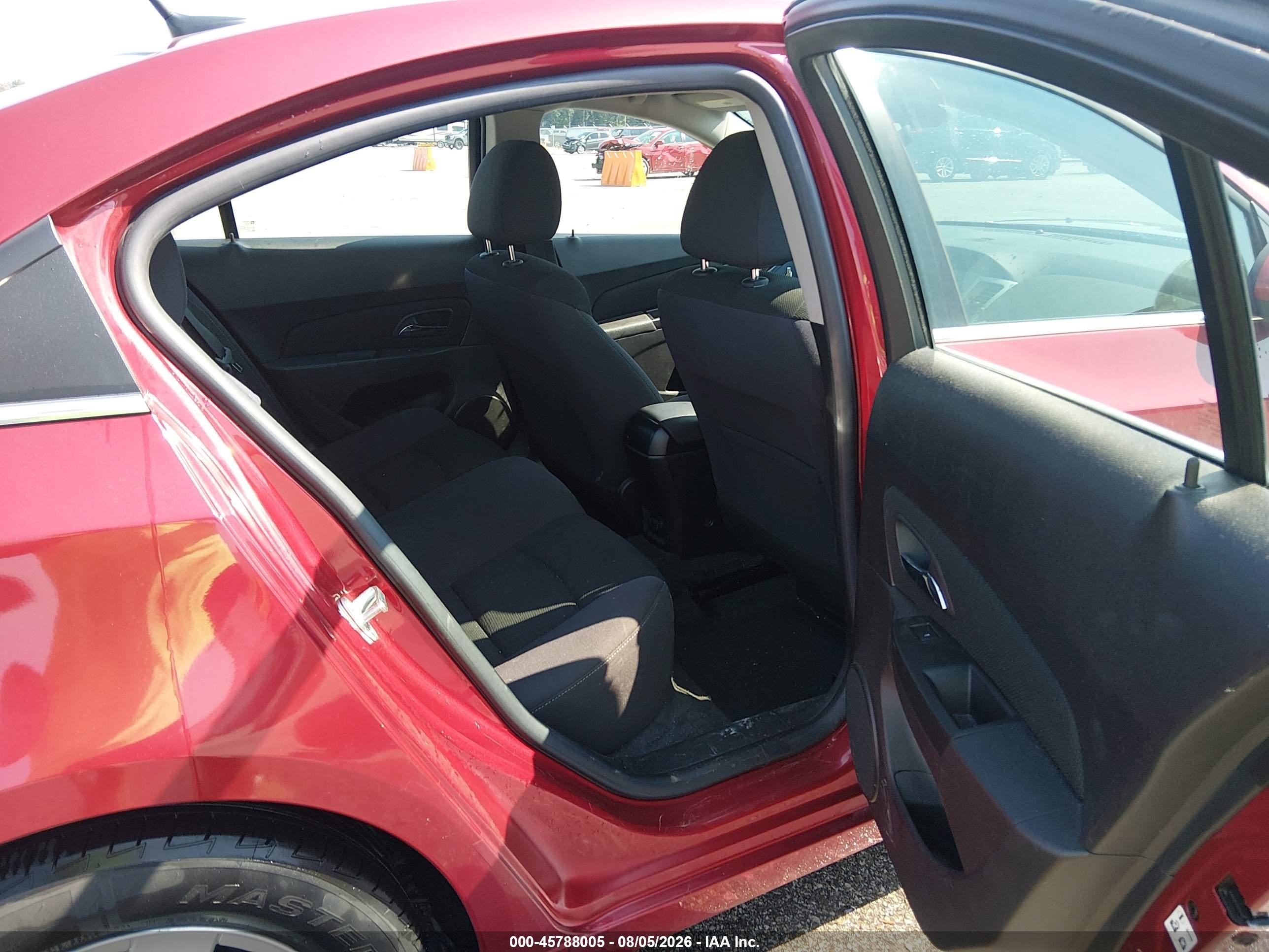 2014 Chevrolet Cruze 1lt Auto Red vin: 1G1PC5SB2E7405964