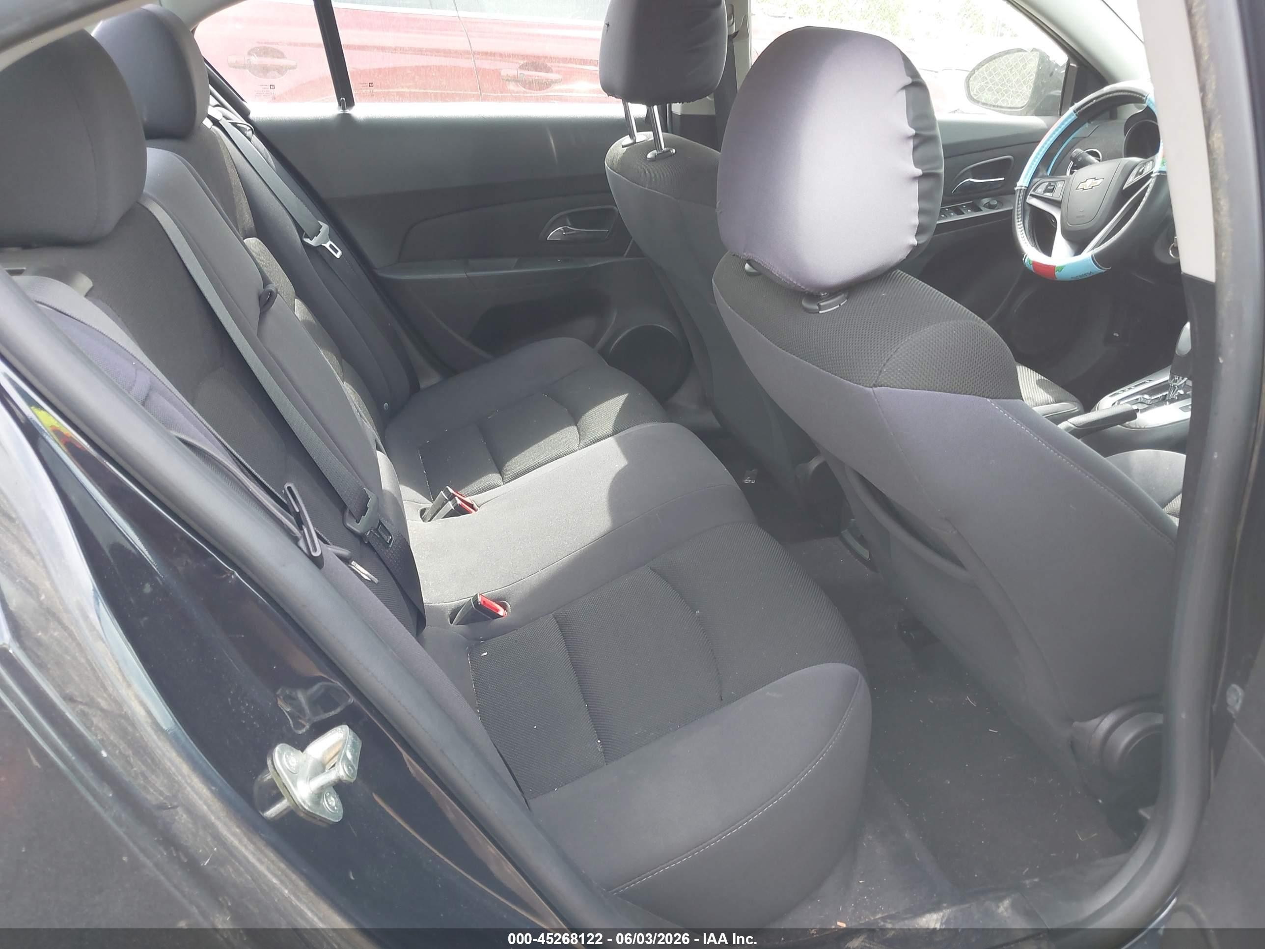 2014 Chevrolet Cruze 1lt Auto Blue vin: 1G1PC5SB2E7414745