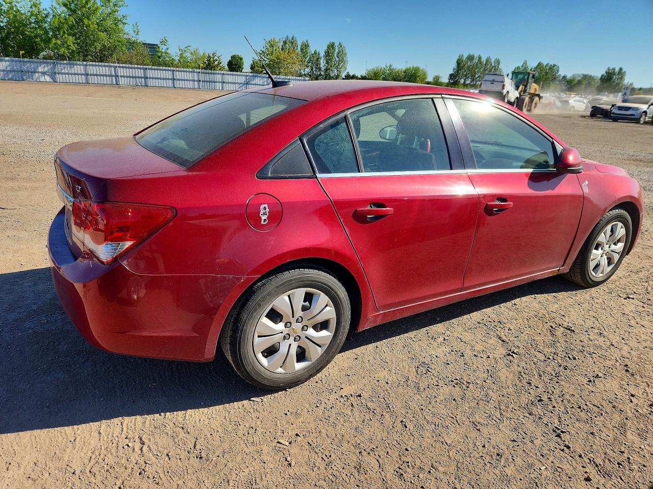 2014 Chevrolet Cruze Lt Red vin: 1G1PC5SB2E7433456