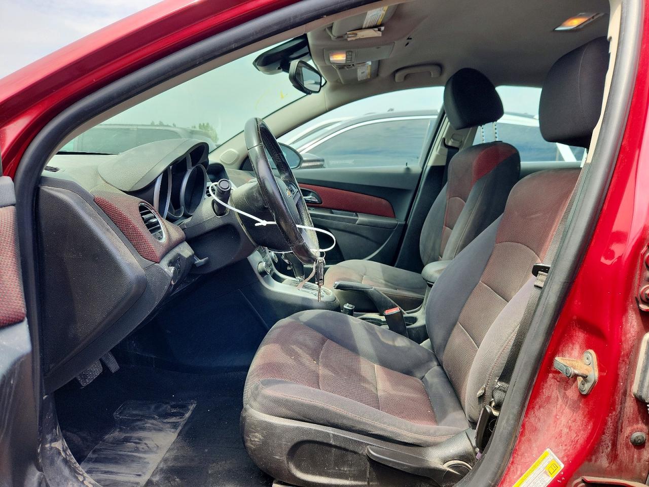 2014 Chevrolet Cruze Lt Red vin: 1G1PC5SB2E7433456