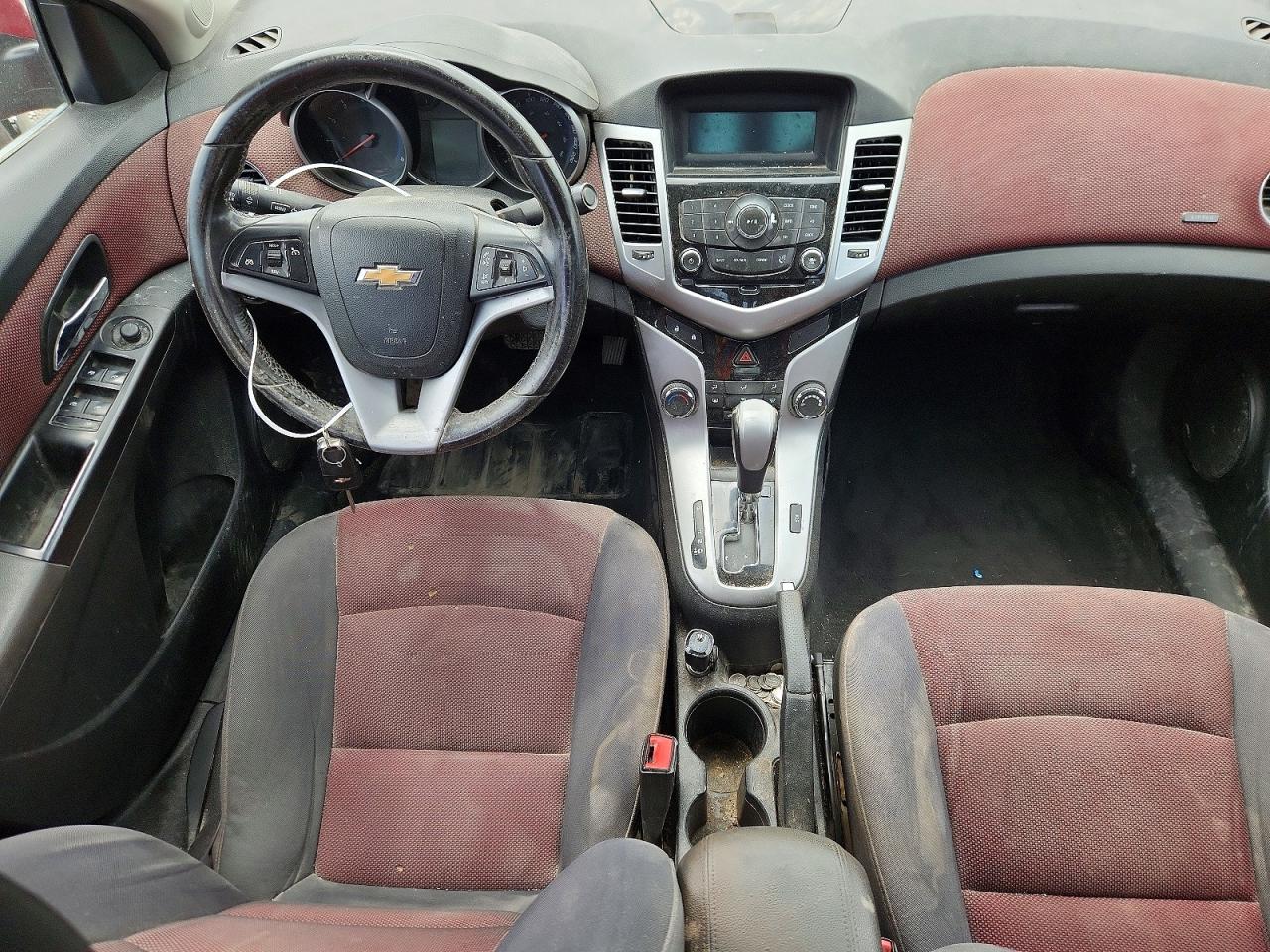 2014 Chevrolet Cruze Lt Red vin: 1G1PC5SB2E7433456