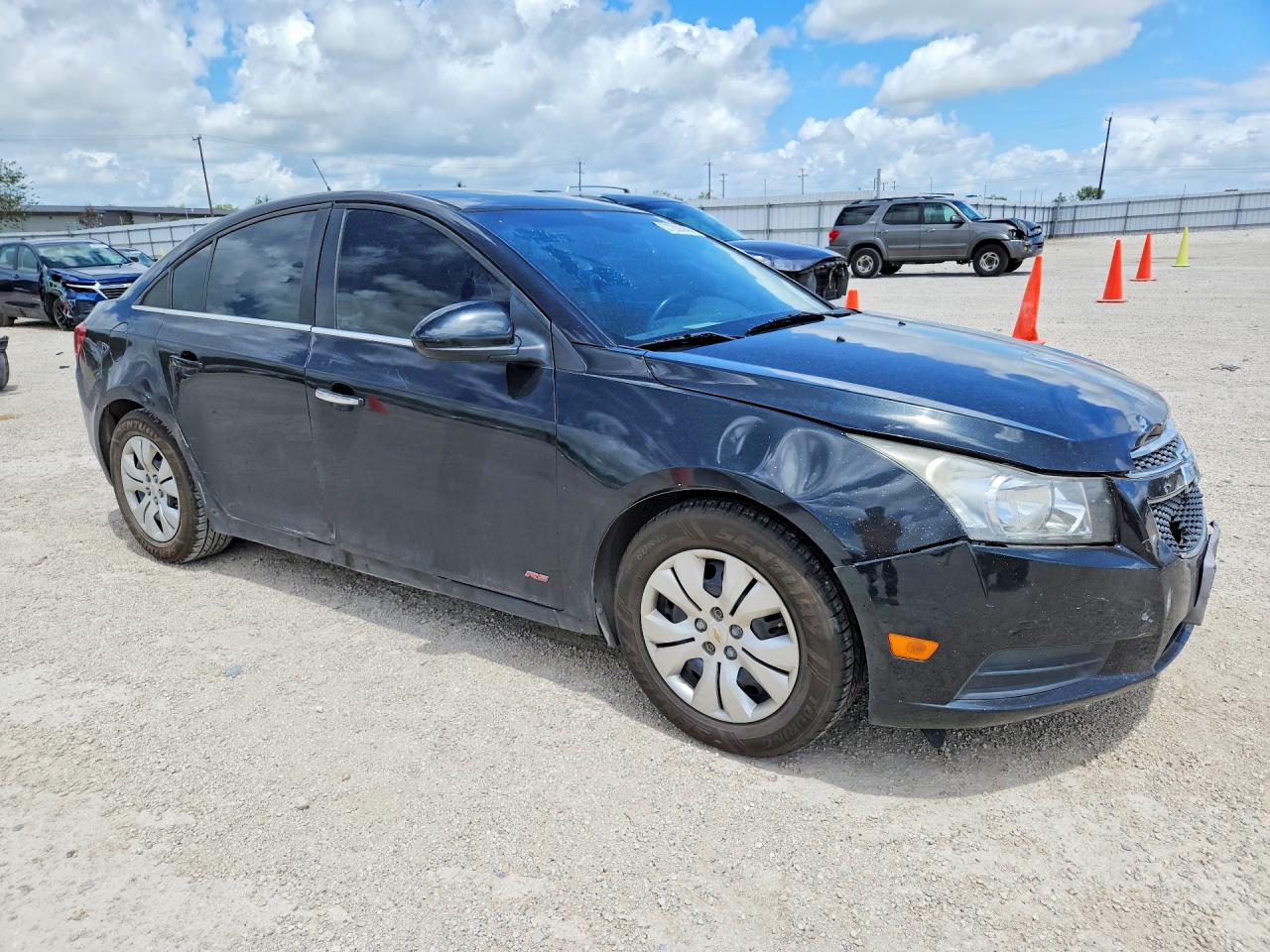 2014 Chevrolet Cruze Lt Black vin: 1G1PC5SB2E7465954