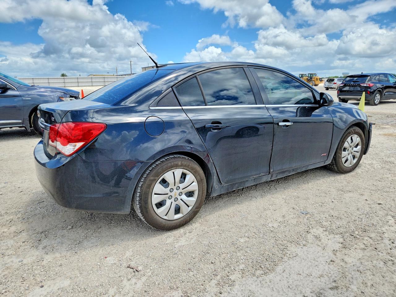 2014 Chevrolet Cruze Lt Black vin: 1G1PC5SB2E7465954