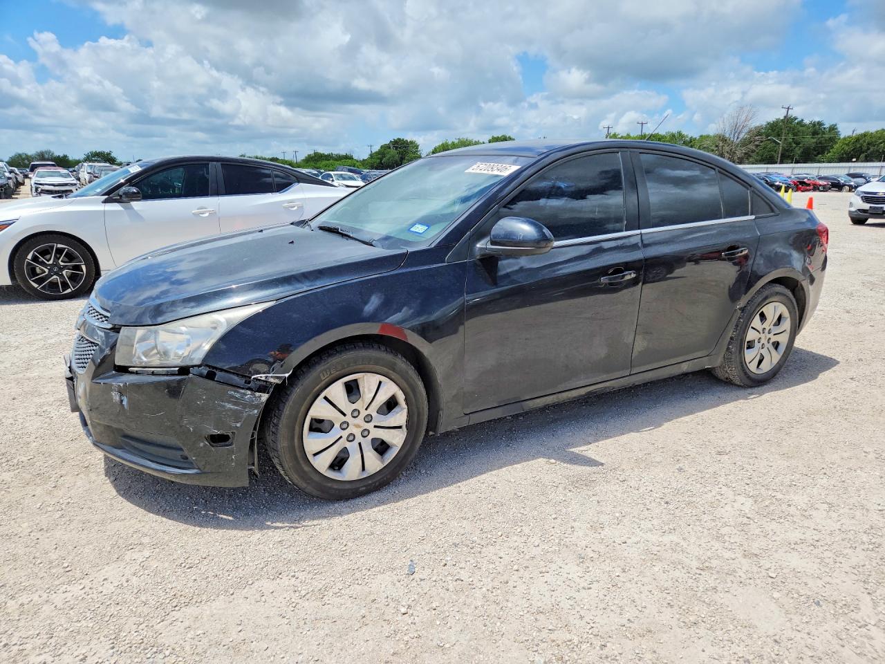 2014 Chevrolet Cruze Lt Black vin: 1G1PC5SB2E7465954