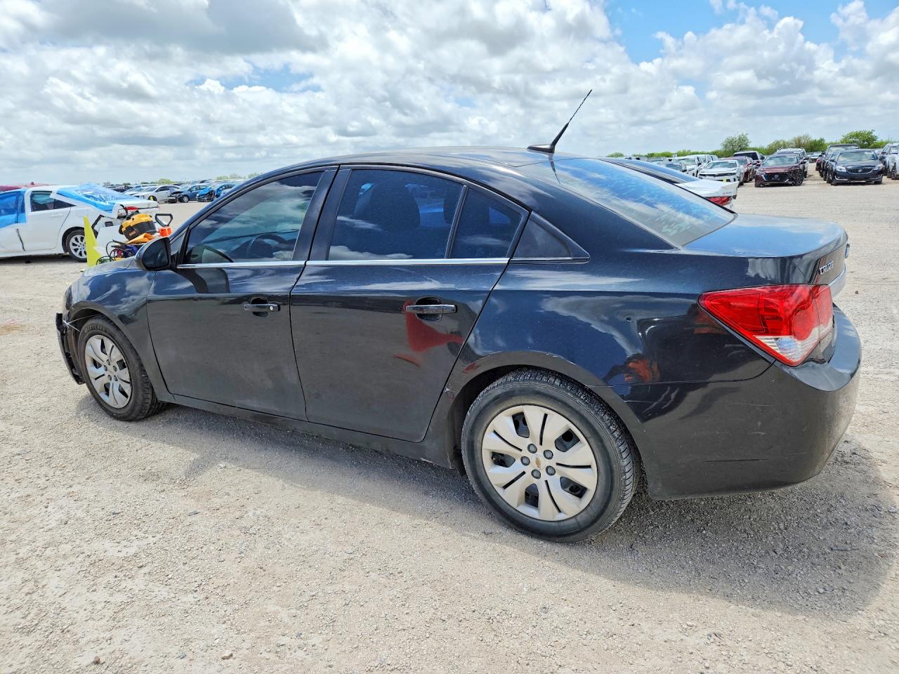 2014 Chevrolet Cruze Lt Black vin: 1G1PC5SB2E7465954