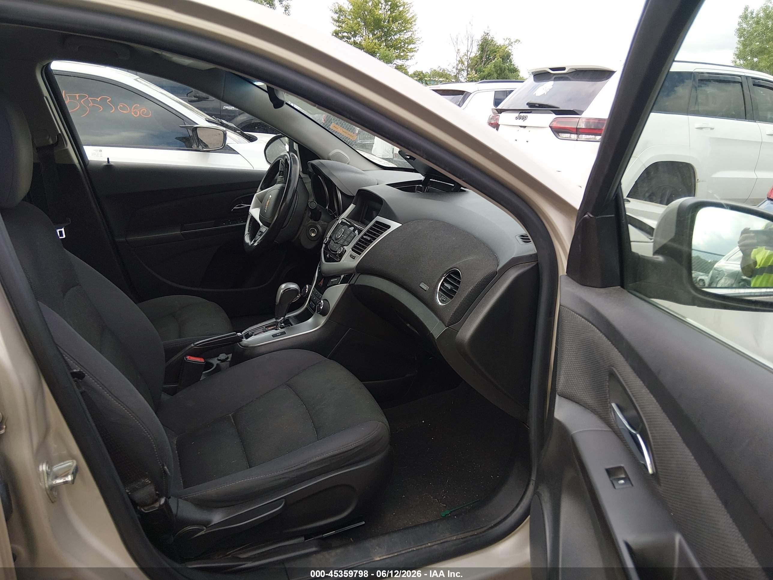 2014 Chevrolet Cruze 1lt Auto Желто-коричневый vin: 1G1PC5SB2E7483726