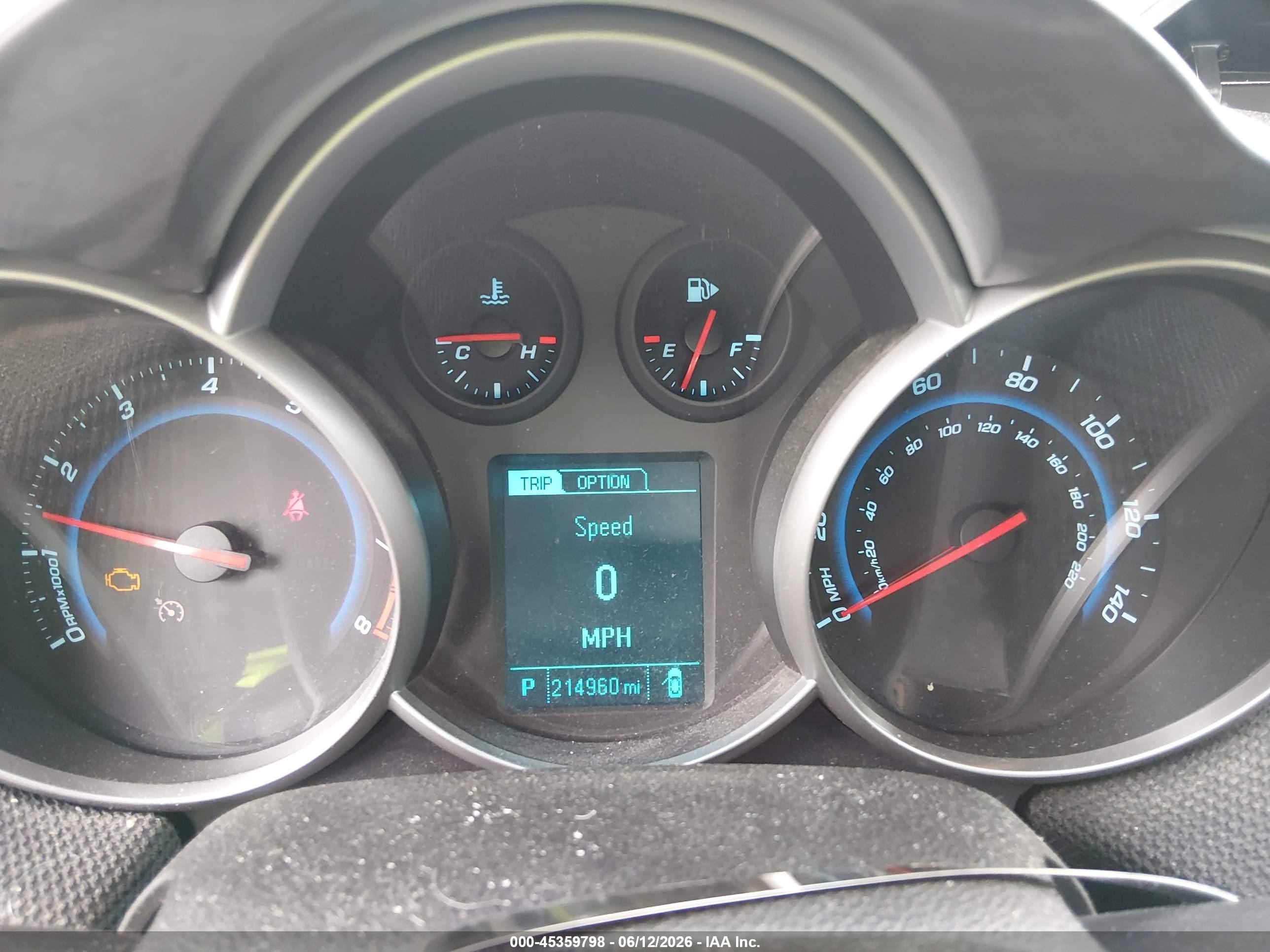 2014 Chevrolet Cruze 1lt Auto Желто-коричневый vin: 1G1PC5SB2E7483726