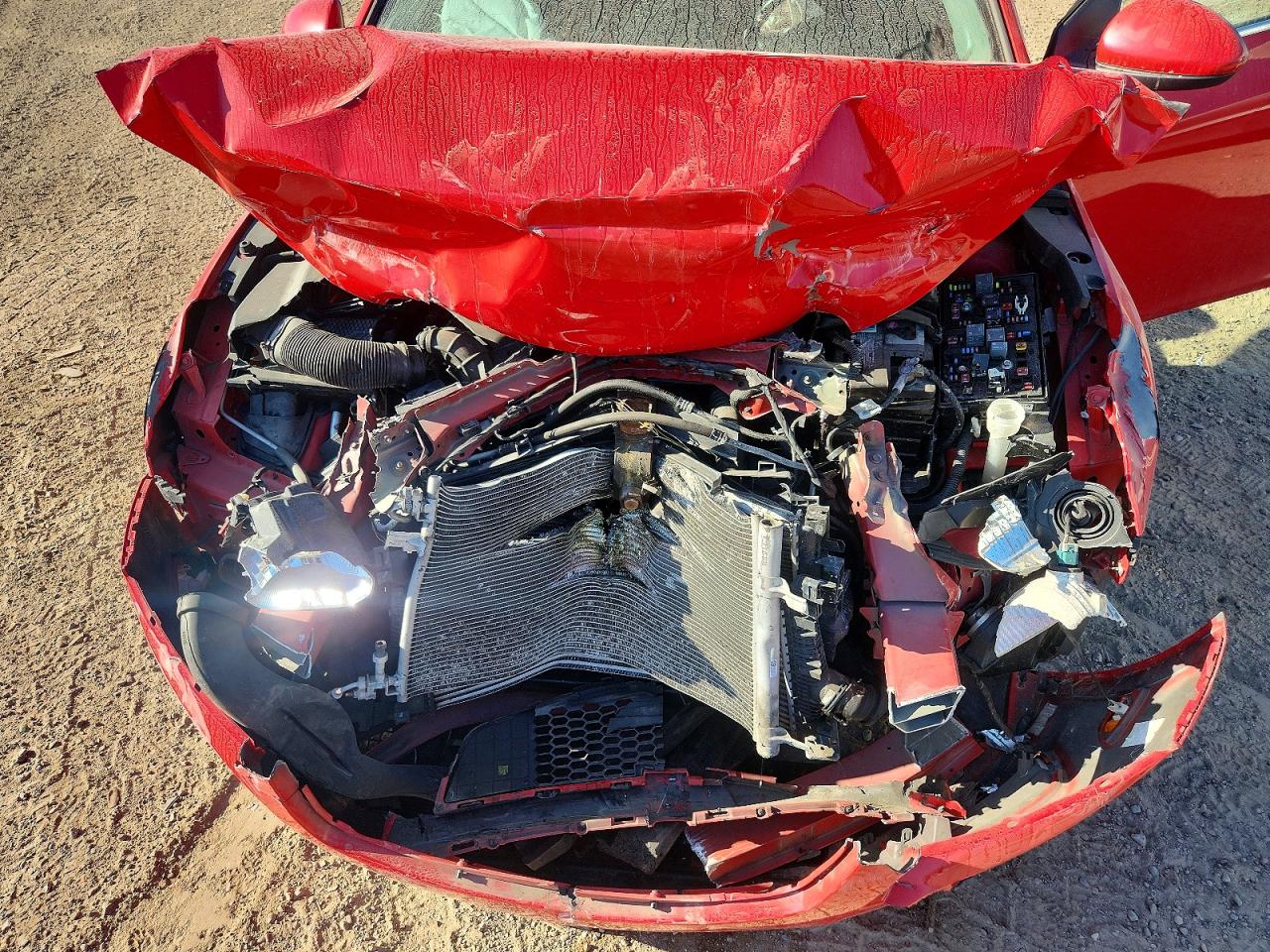 2014 Chevrolet Cruze Lt Red vin: 1G1PC5SB2E7485900