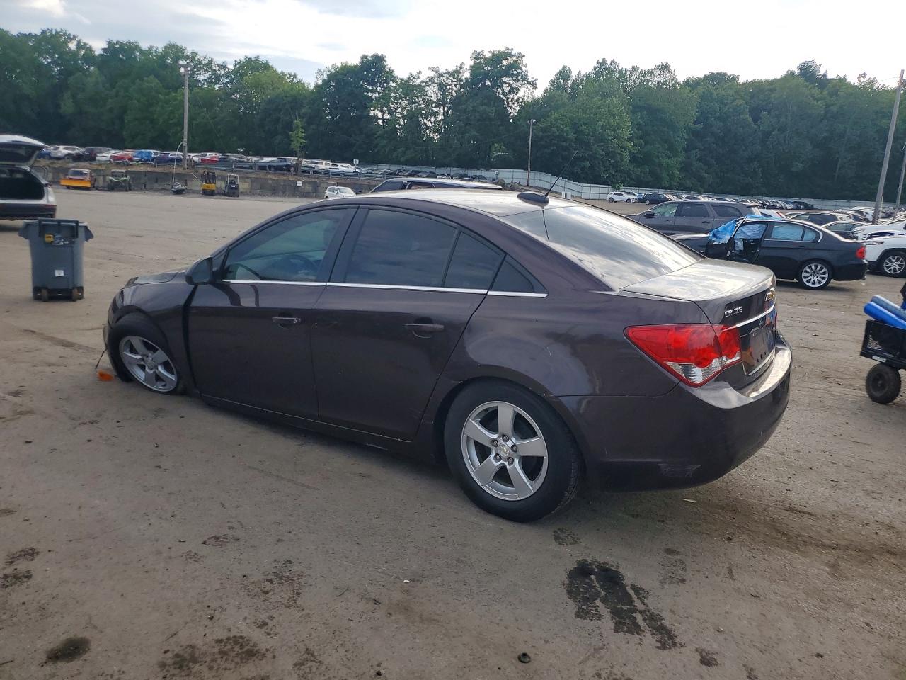 2015 Chevrolet Cruze Lt Brown vin: 1G1PC5SB2F7125348