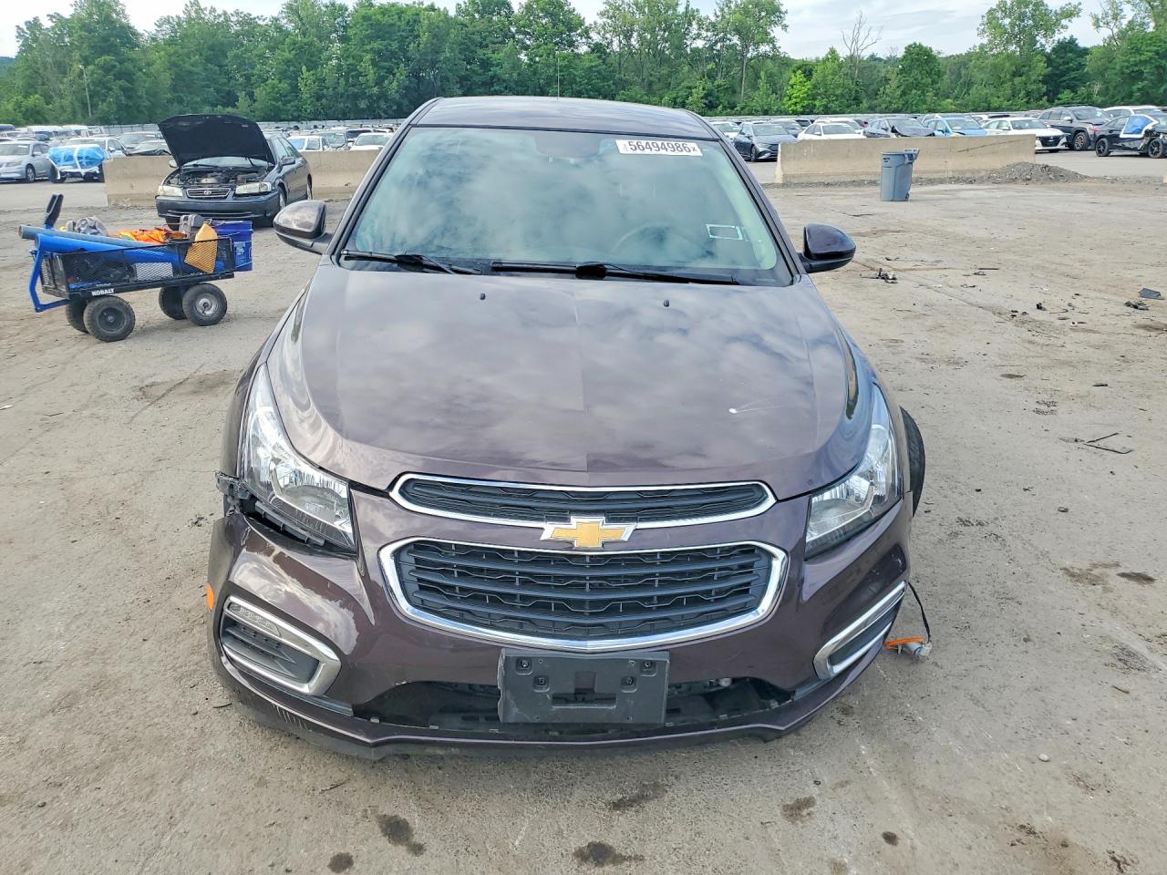 2015 Chevrolet Cruze Lt Brown vin: 1G1PC5SB2F7125348