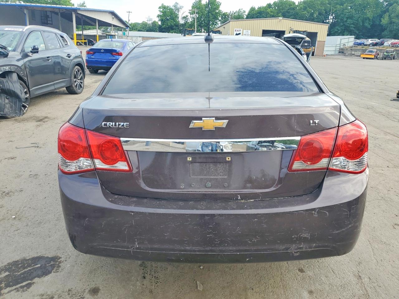 2015 Chevrolet Cruze Lt Brown vin: 1G1PC5SB2F7125348