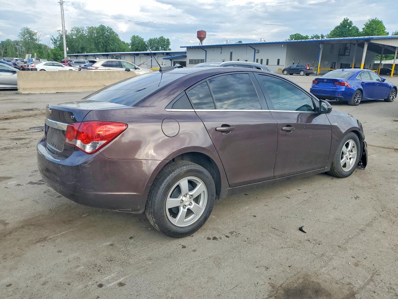 2015 Chevrolet Cruze Lt Brown vin: 1G1PC5SB2F7125348