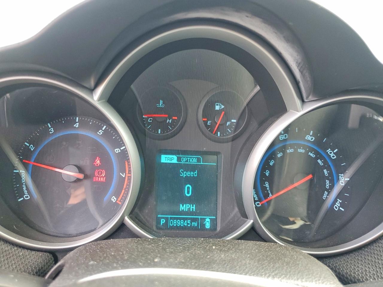 2015 Chevrolet Cruze Lt Brown vin: 1G1PC5SB2F7125348