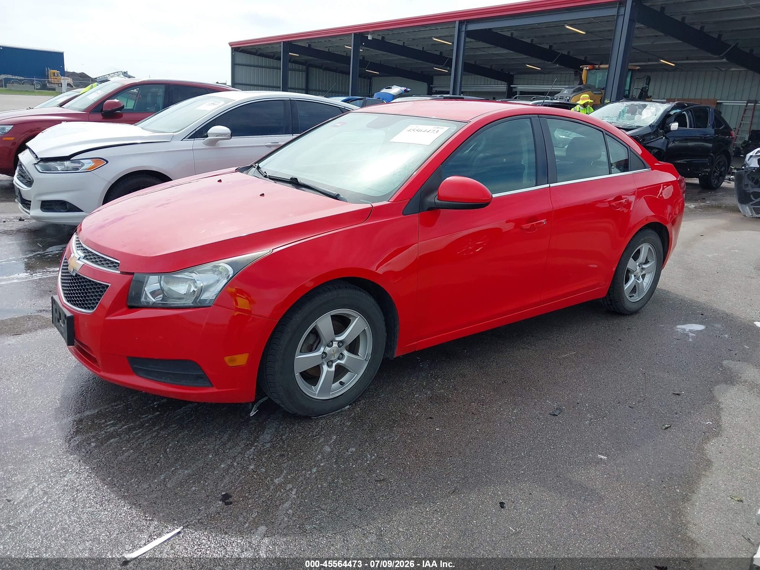 2015 Chevrolet Cruze 1lt Auto Красный vin: 1G1PC5SB2F7134163