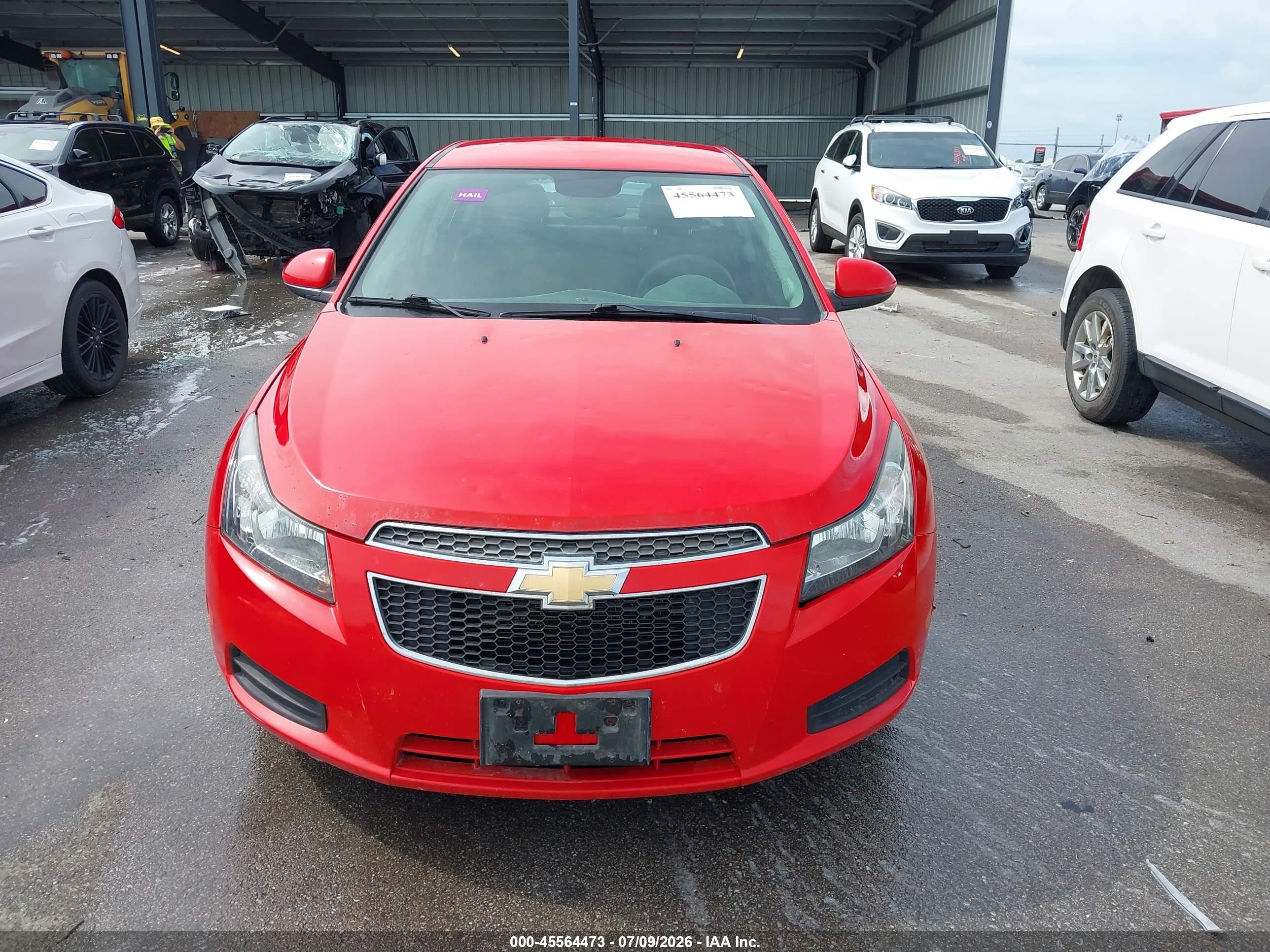 2015 Chevrolet Cruze 1lt Auto Красный vin: 1G1PC5SB2F7134163