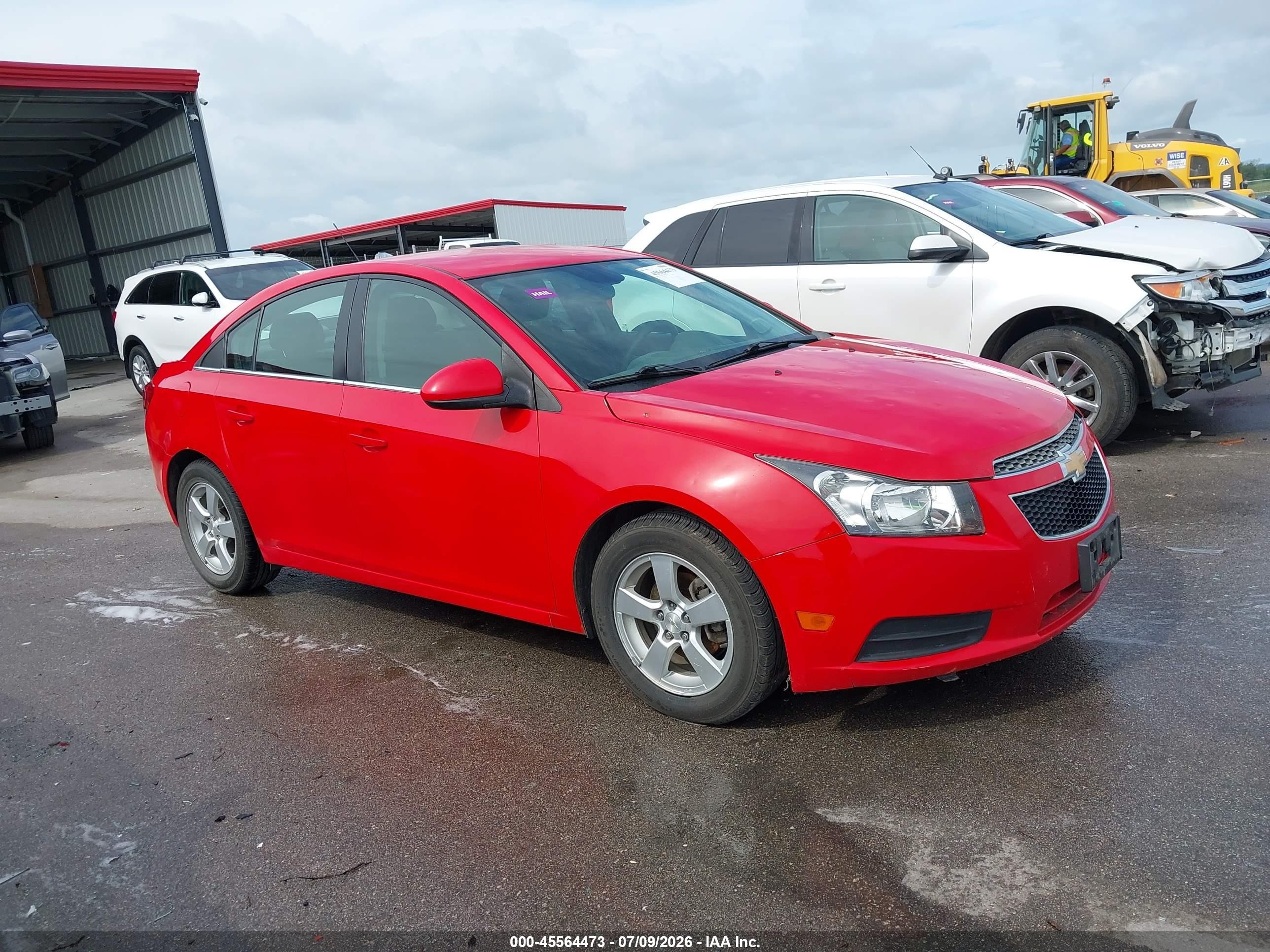 2015 Chevrolet Cruze 1lt Auto Красный vin: 1G1PC5SB2F7134163