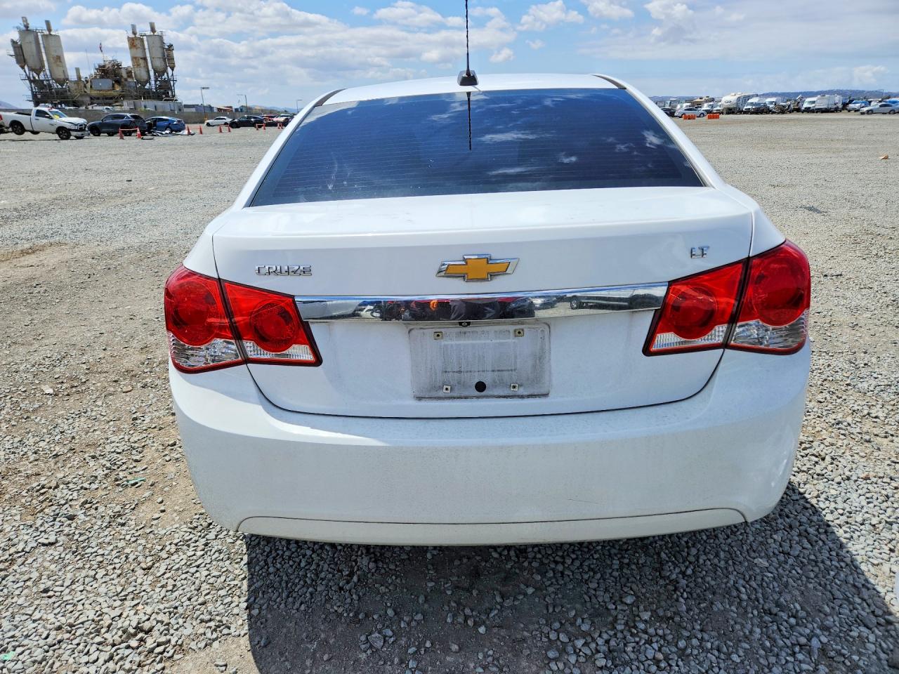 2015 Chevrolet Cruze Lt White vin: 1G1PC5SB2F7164571