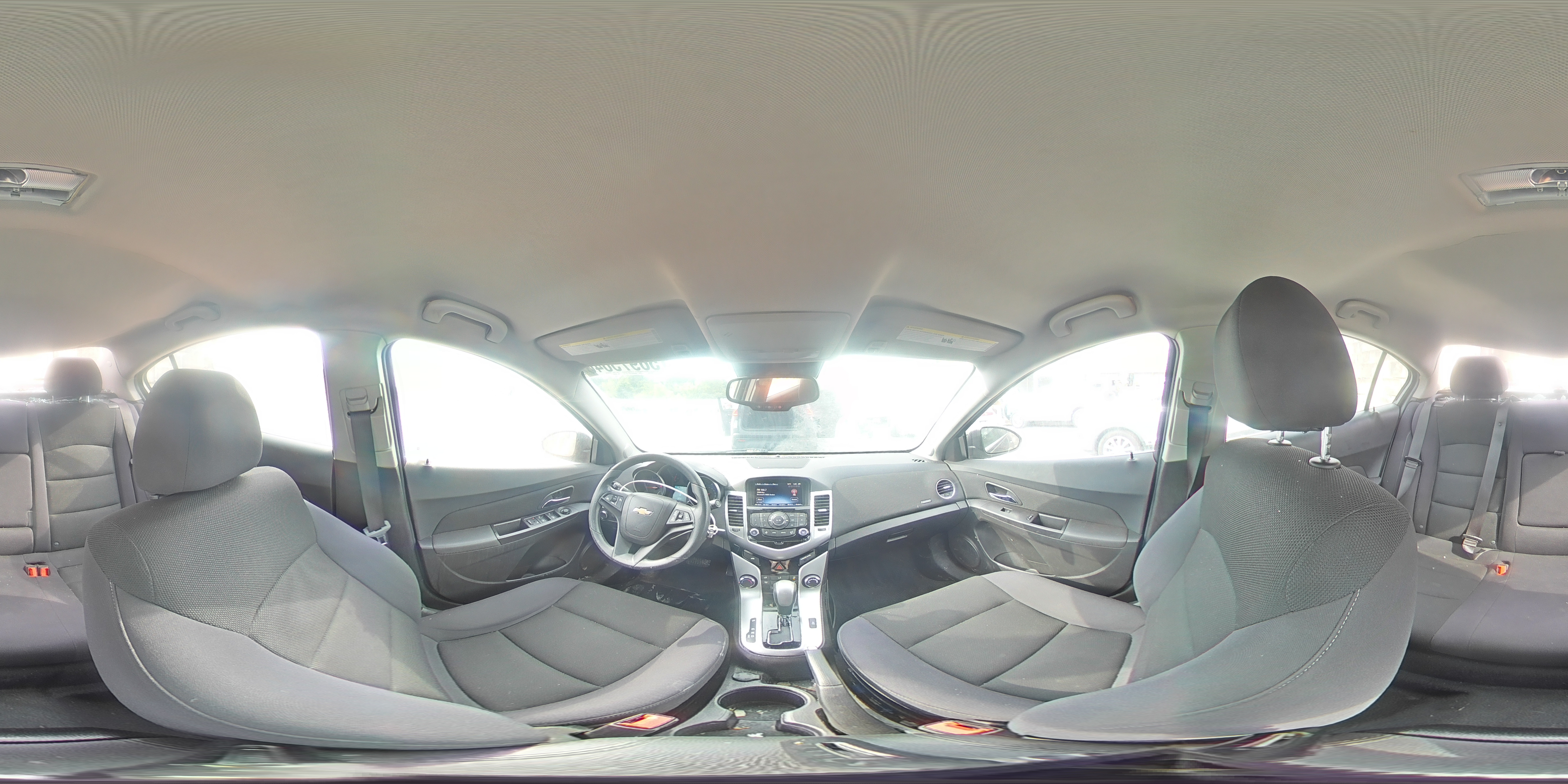 2015 Chevrolet Cruze Lt Gray vin: 1G1PC5SB2F7208150
