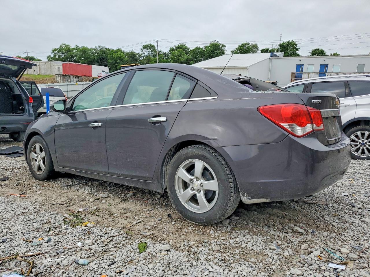 2015 Chevrolet Cruze Lt Gray vin: 1G1PC5SB2F7208150