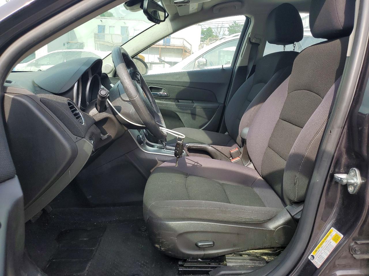 2015 Chevrolet Cruze Lt Gray vin: 1G1PC5SB2F7208150