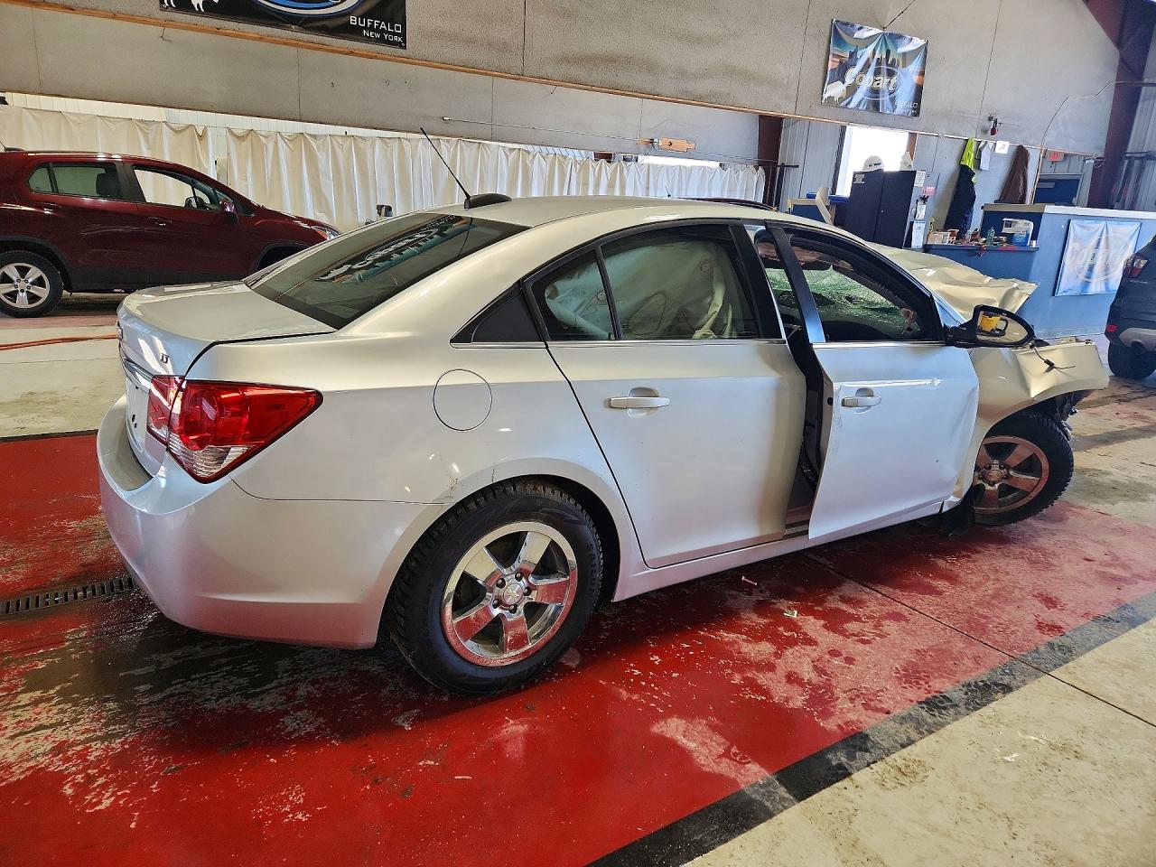 2015 Chevrolet Cruze Lt Silver vin: 1G1PC5SB2F7215387