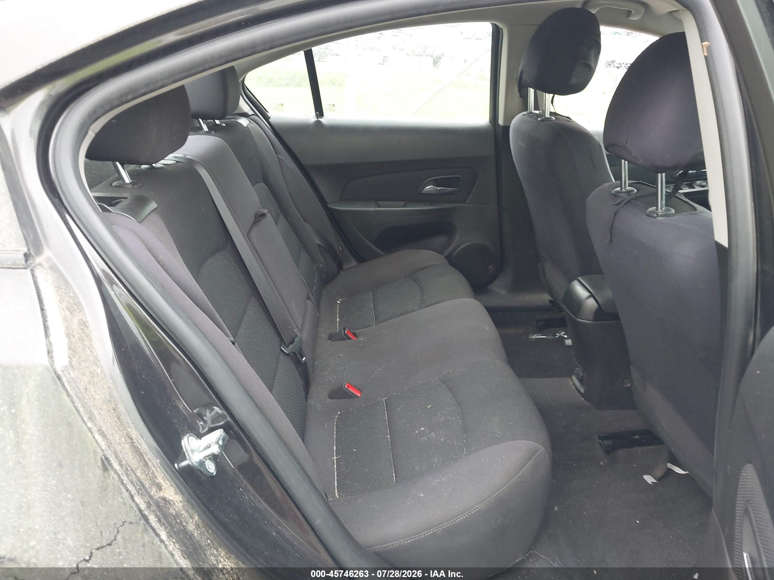2015 Chevrolet Cruze 1lt Auto Gray vin: 1G1PC5SB2F7235672