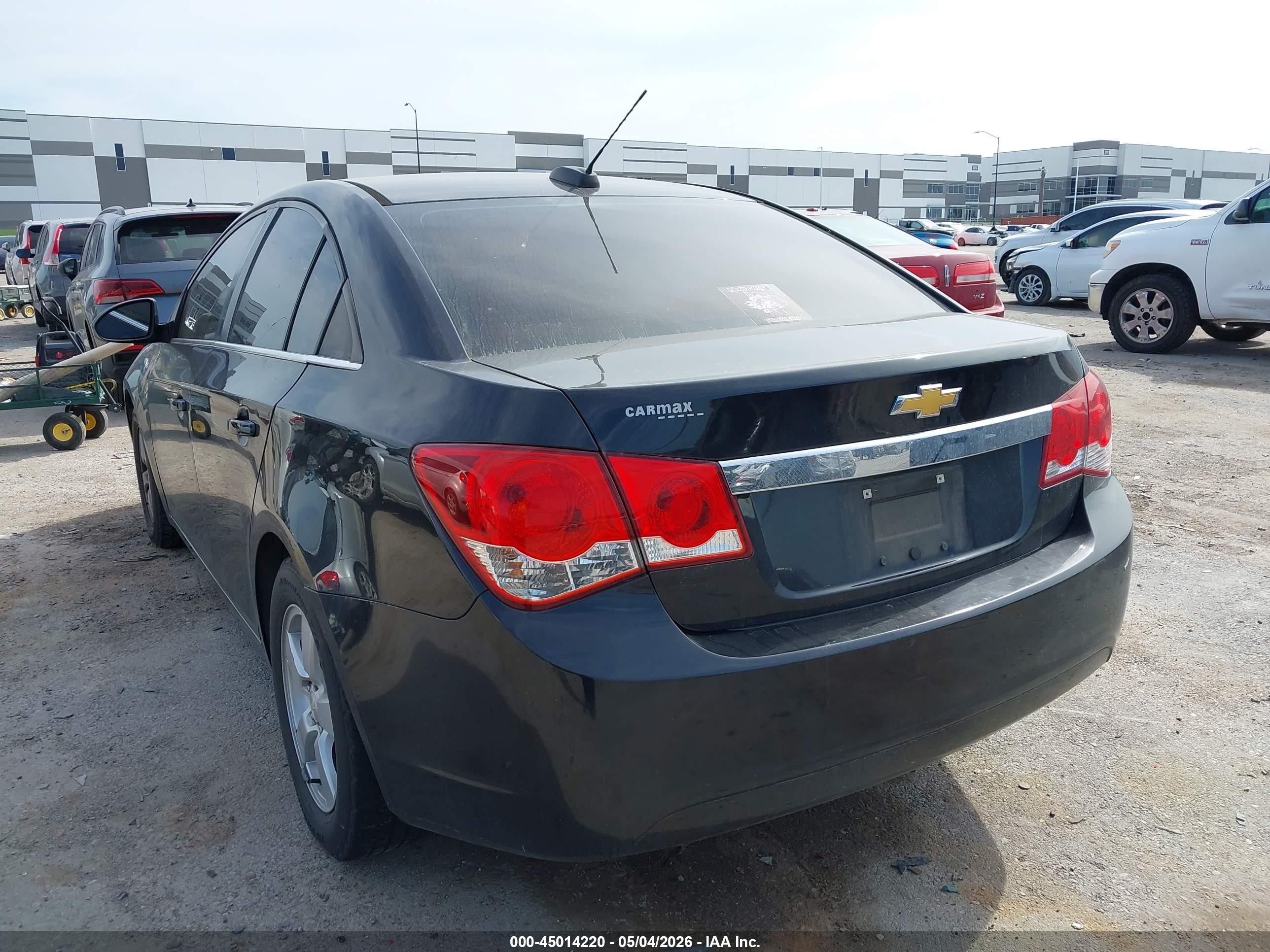 2015 Chevrolet Cruze 1lt Auto Gray vin: 1G1PC5SB2F7236868