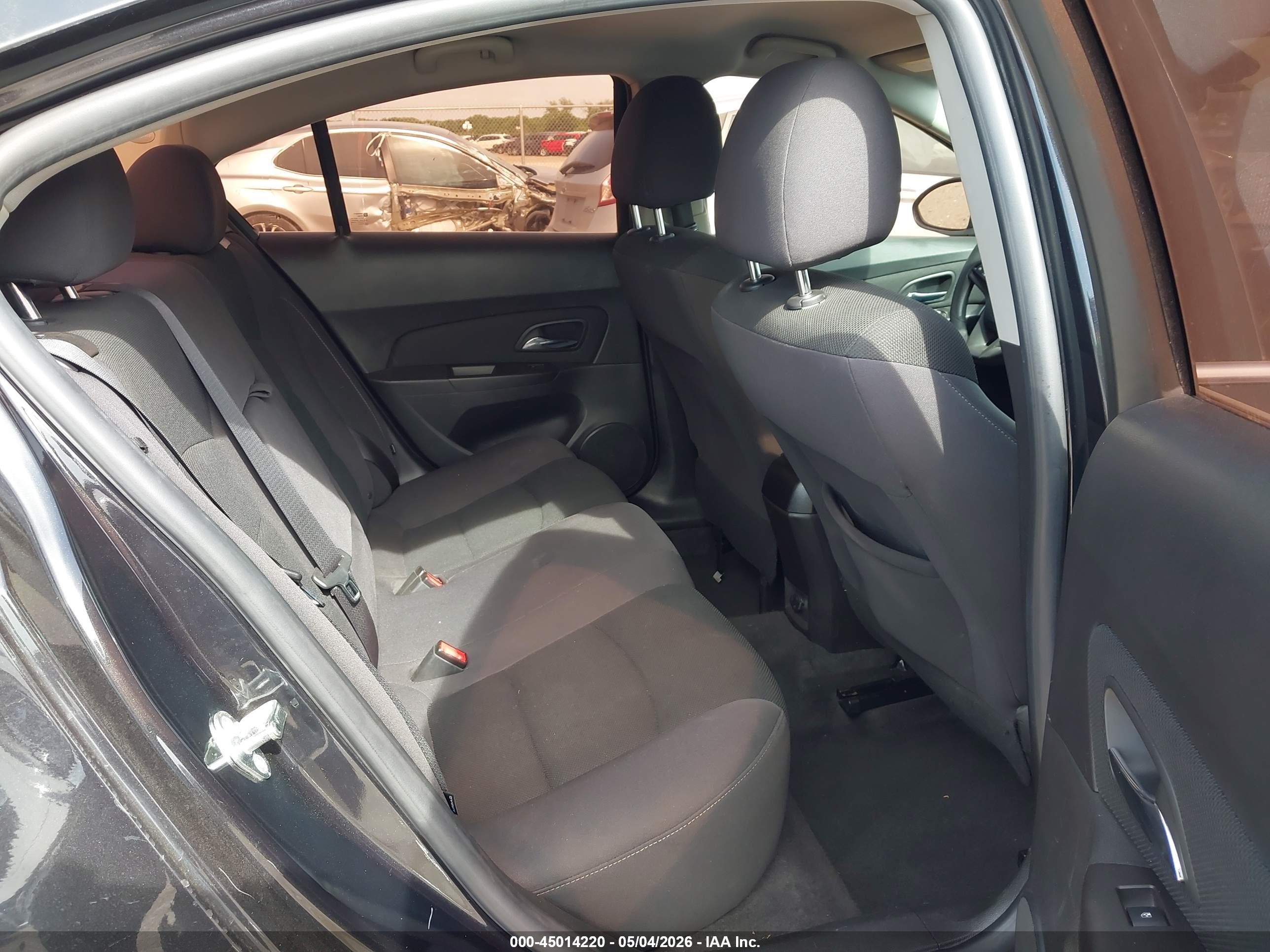 2015 Chevrolet Cruze 1lt Auto Gray vin: 1G1PC5SB2F7236868