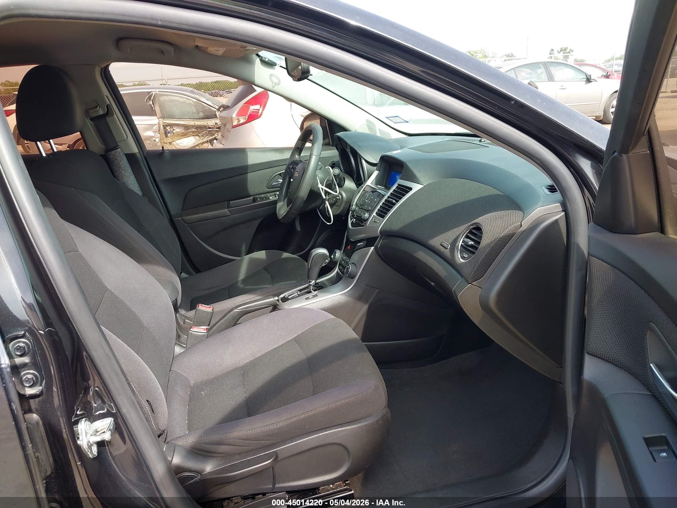 2015 Chevrolet Cruze 1lt Auto Gray vin: 1G1PC5SB2F7236868