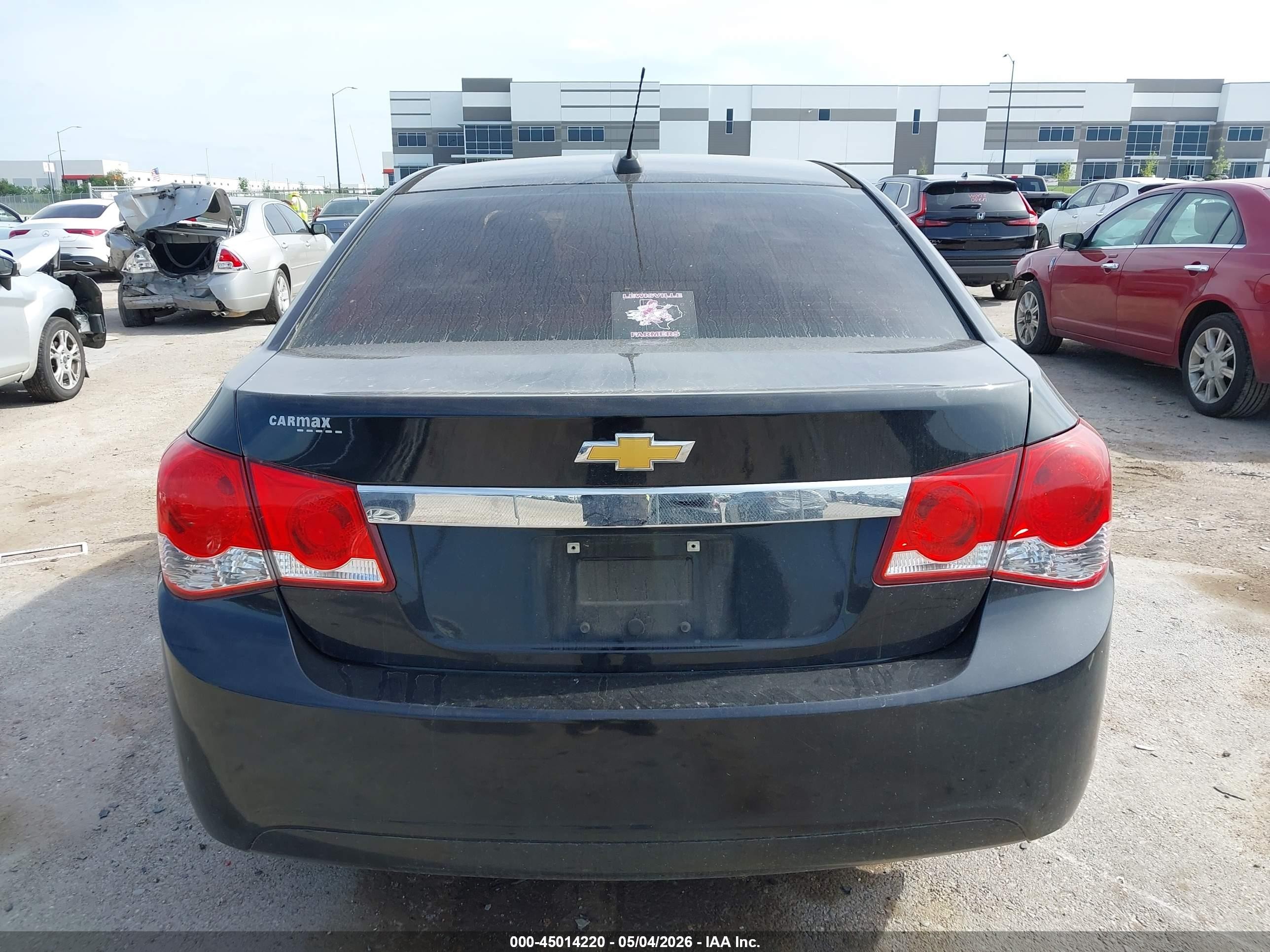 2015 Chevrolet Cruze 1lt Auto Gray vin: 1G1PC5SB2F7236868