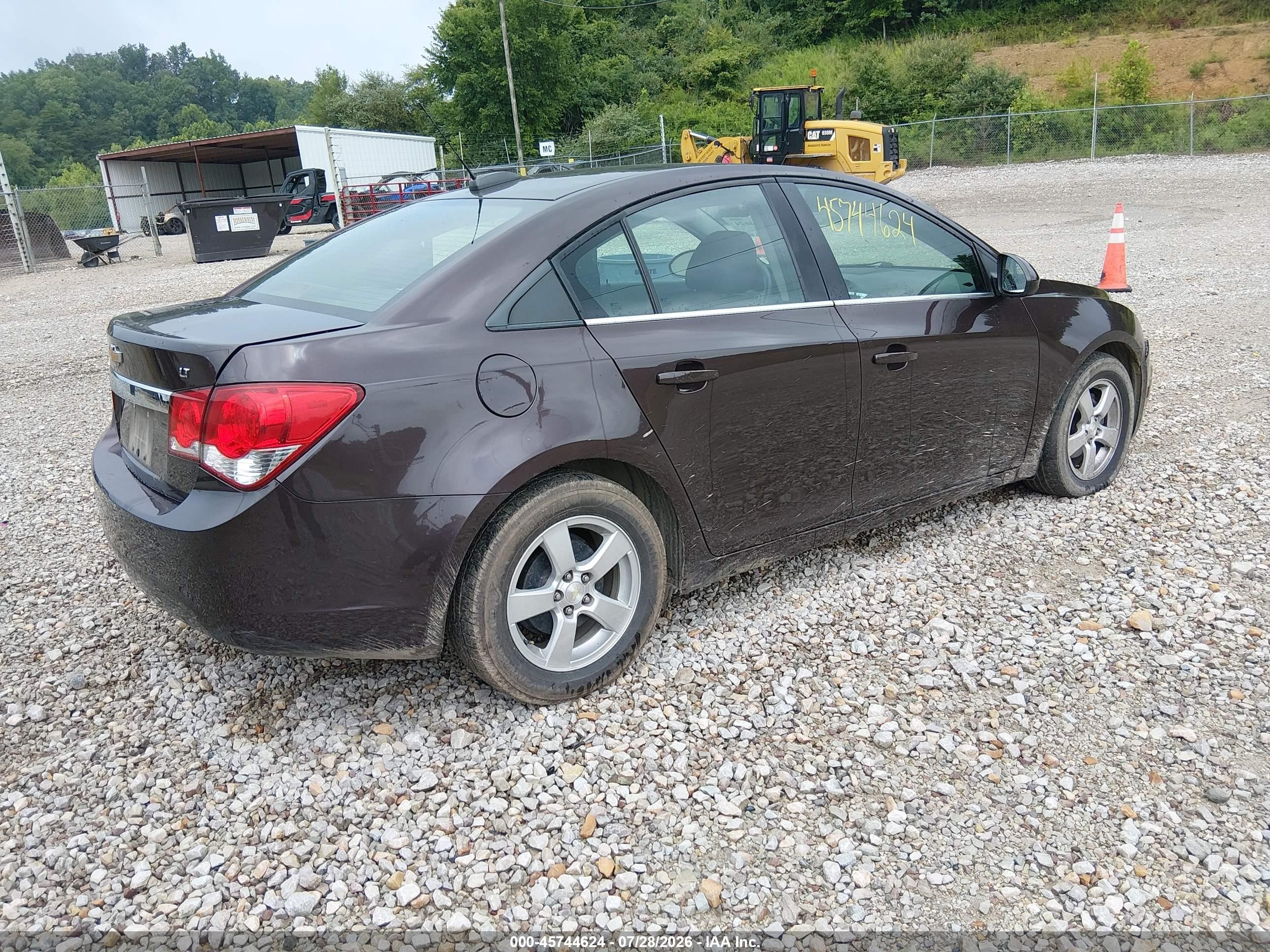 2015 Chevrolet Cruze 1lt Auto Brown vin: 1G1PC5SB2F7237552