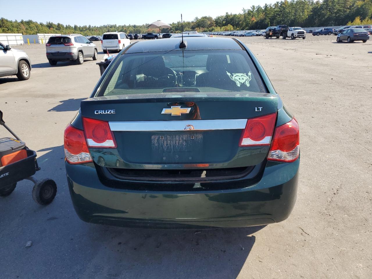 2015 Chevrolet Cruze Lt Green vin: 1G1PC5SB2F7252178
