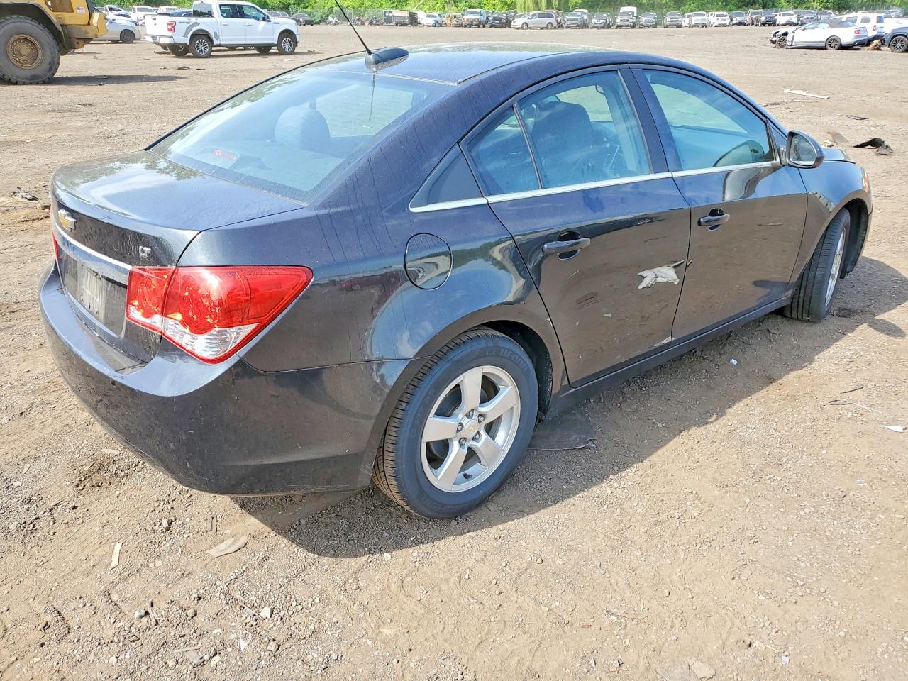 2015 Chevrolet Cruze Lt Black vin: 1G1PC5SB2F7272477