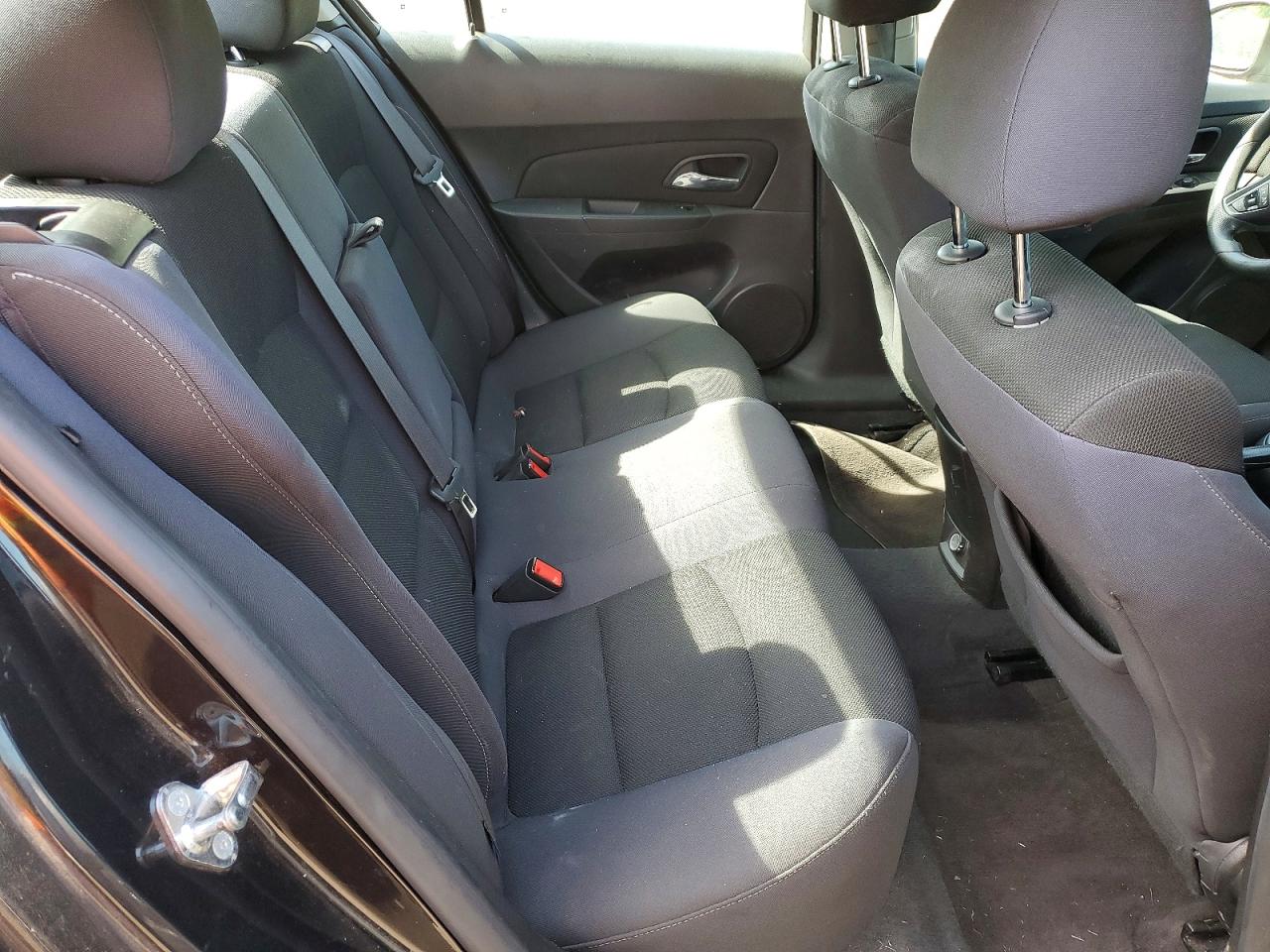 2015 Chevrolet Cruze Lt Black vin: 1G1PC5SB2F7272477