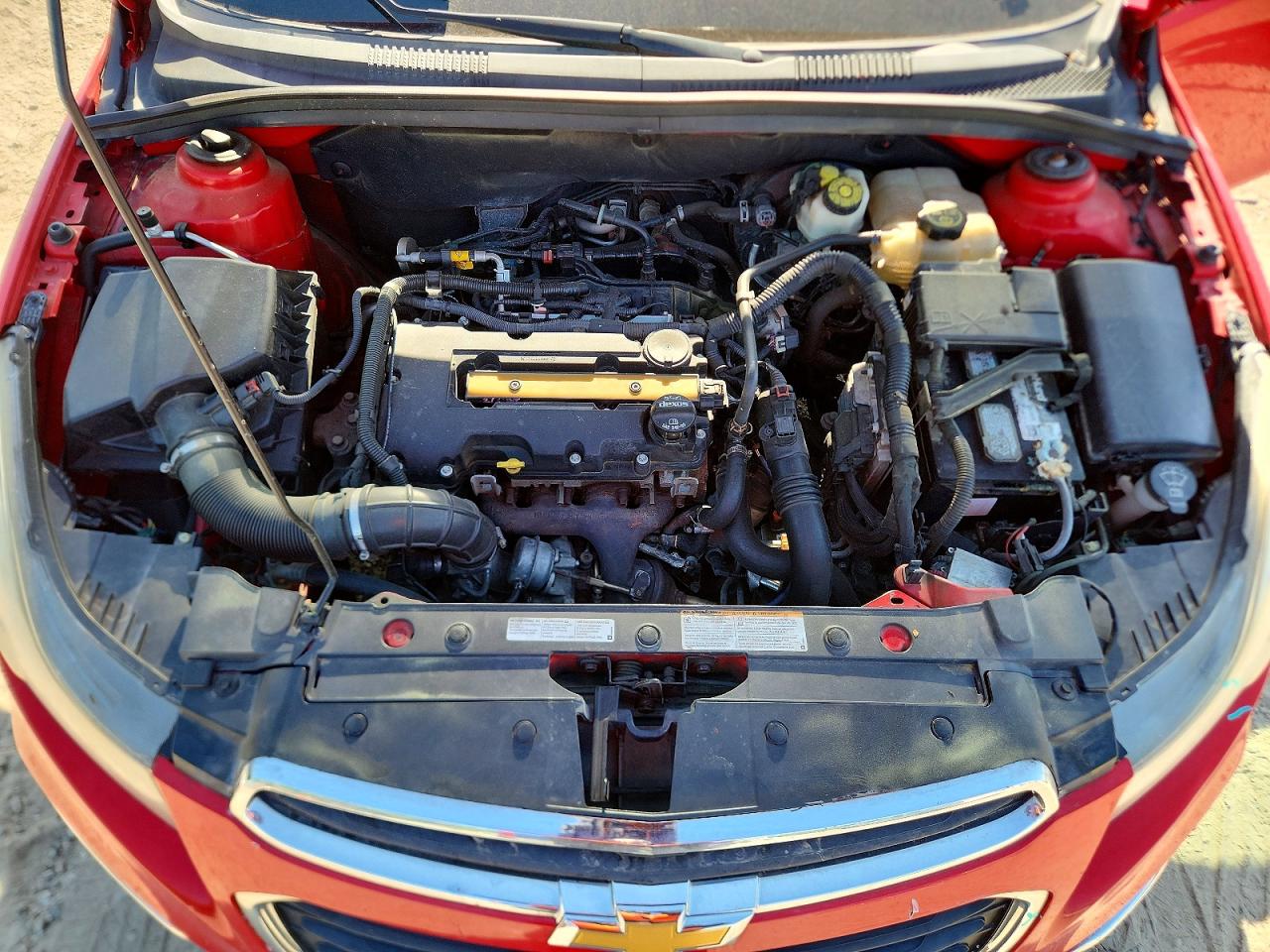 2015 Chevrolet Cruze Lt Красный vin: 1G1PC5SB2F7272804