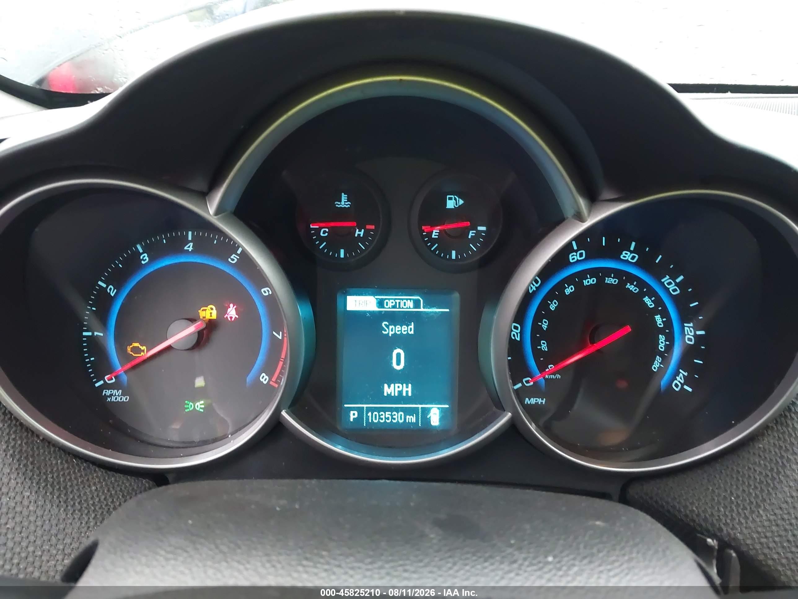2015 Chevrolet Cruze 1lt Auto Black vin: 1G1PC5SB2F7290008