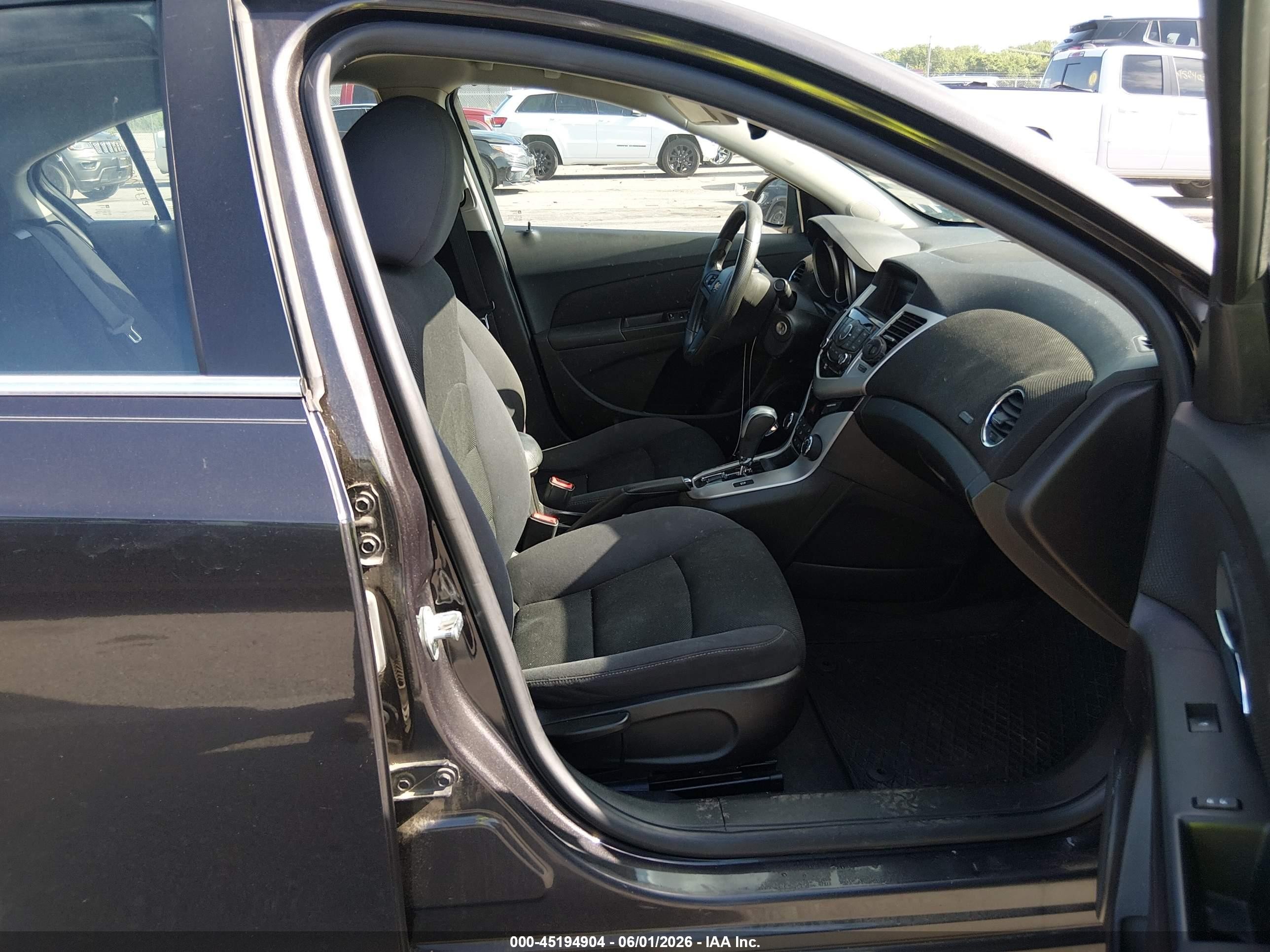 2015 Chevrolet Cruze 1lt Auto Черный vin: 1G1PC5SB2F7292423