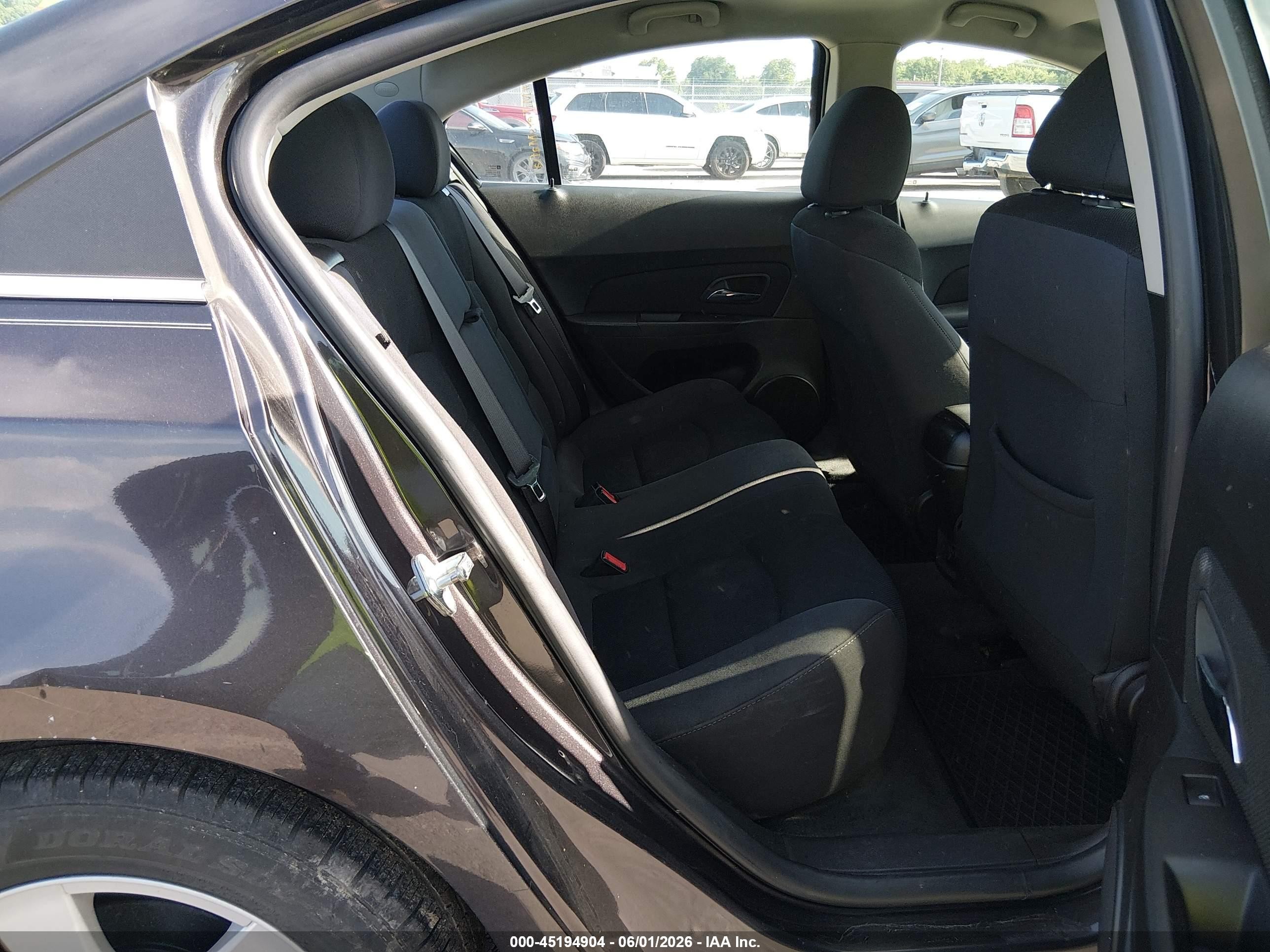 2015 Chevrolet Cruze 1lt Auto Черный vin: 1G1PC5SB2F7292423