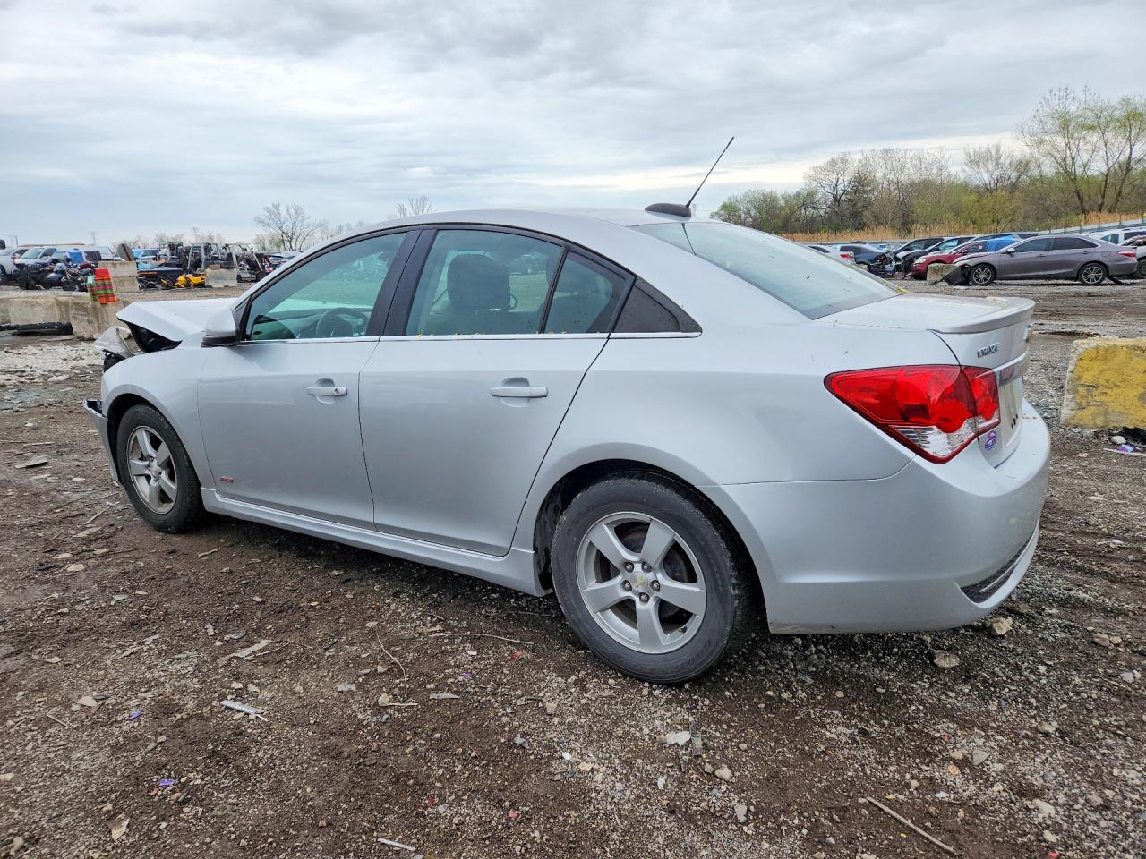 2015 Chevrolet Cruze Lt Silver vin: 1G1PC5SB2F7298111